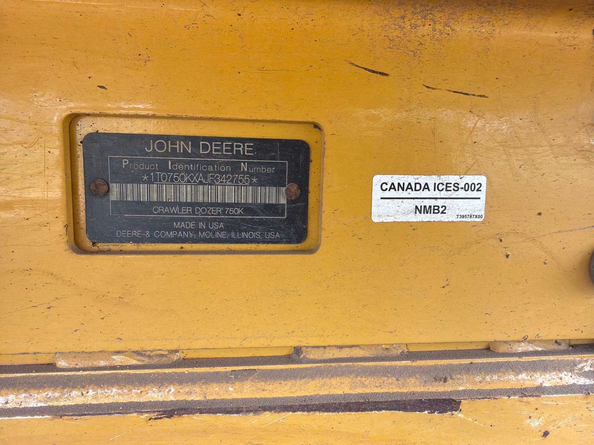 2019 John Deere 750K LGP