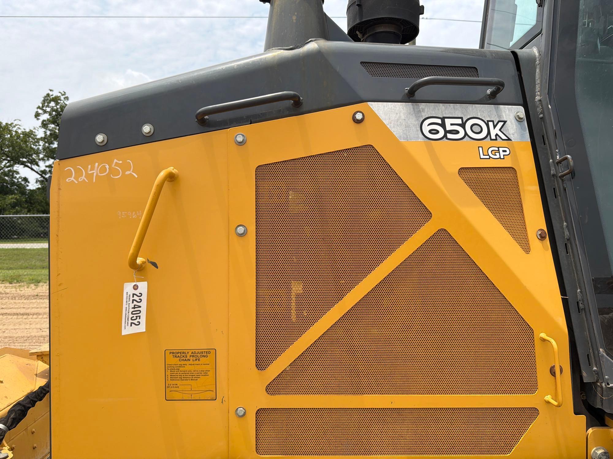 2018 John Deere 650K LGP
