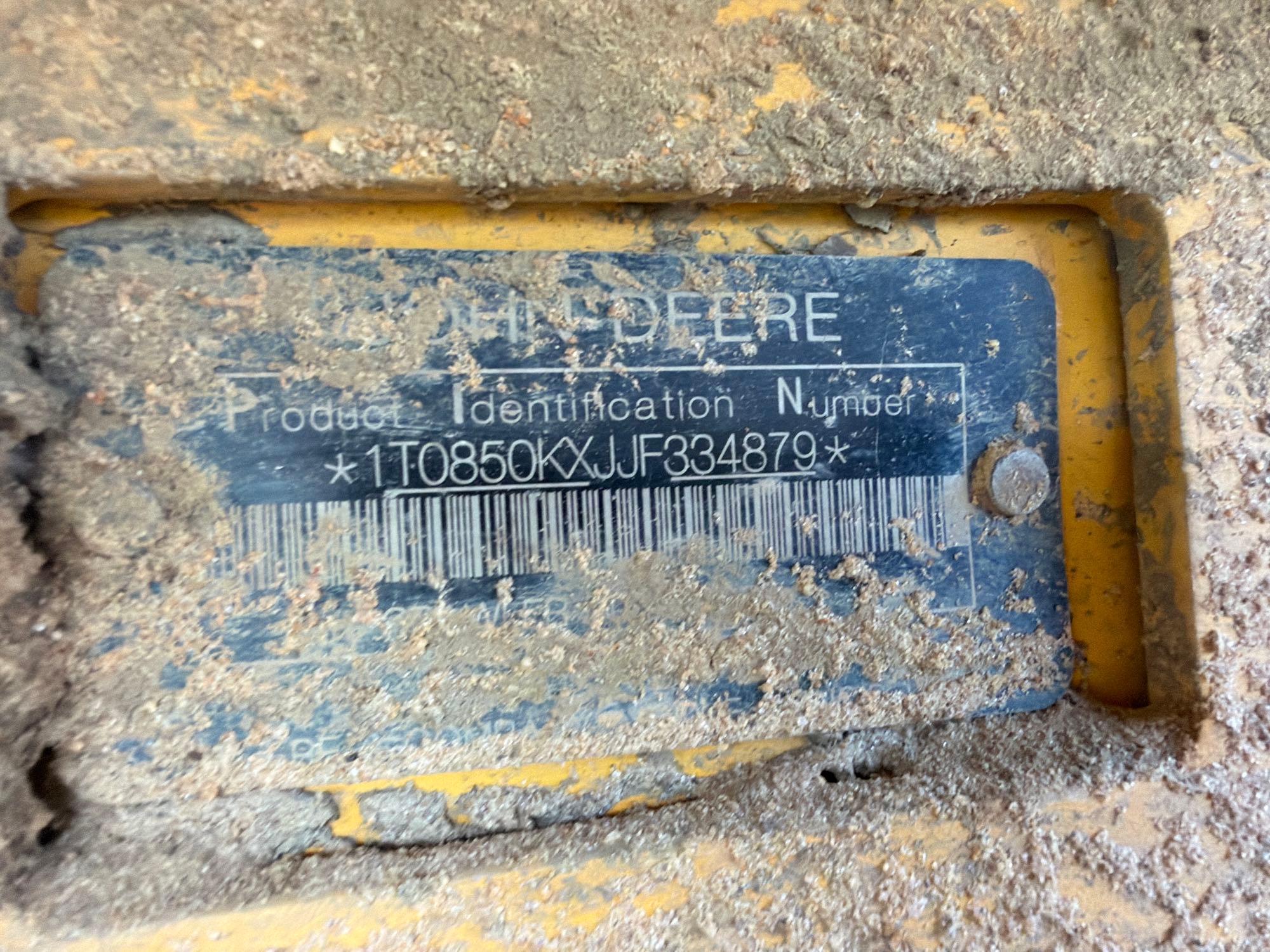 2018 John Deere 850K LGP