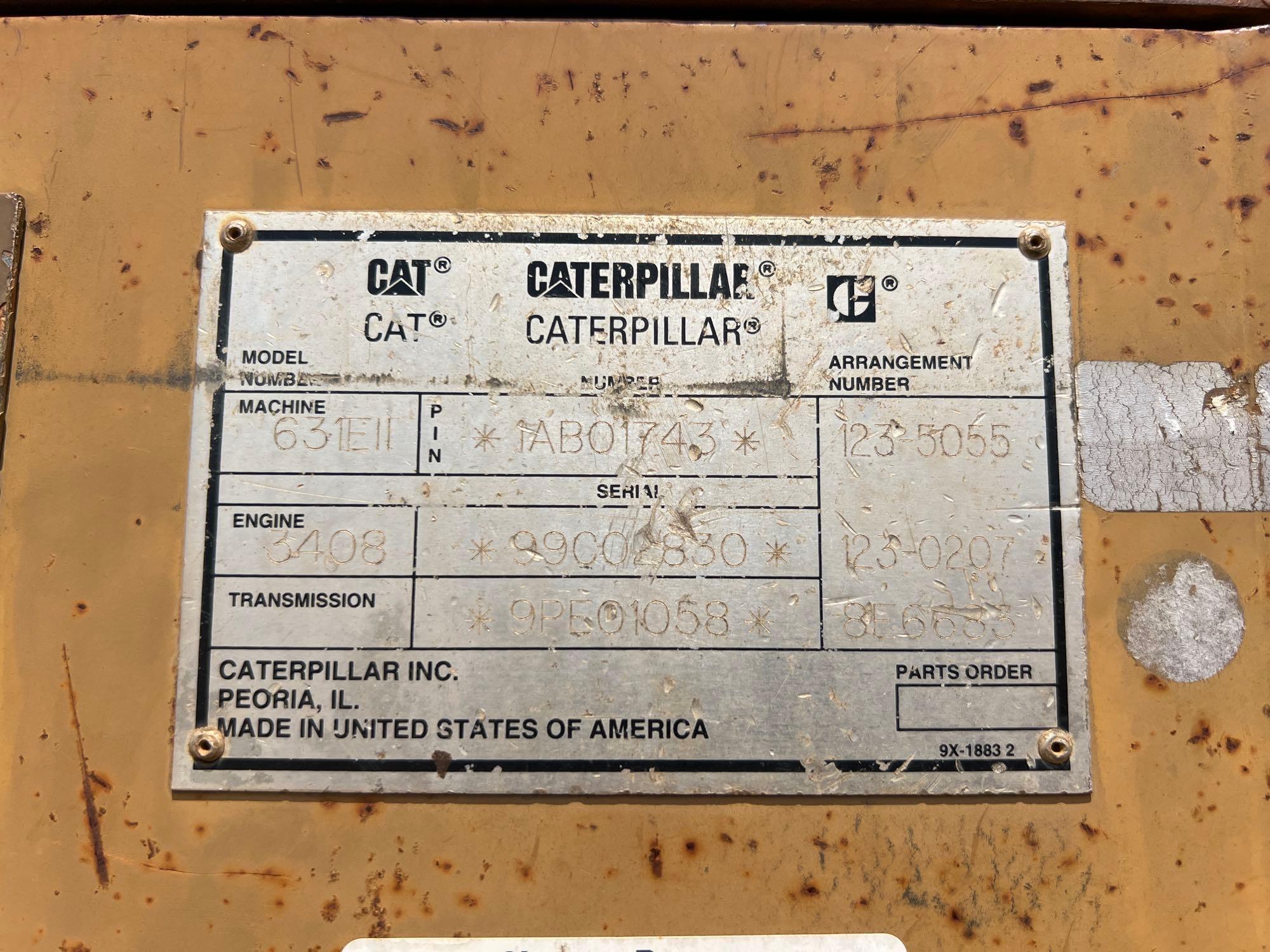 1997 Caterpillar 631E II