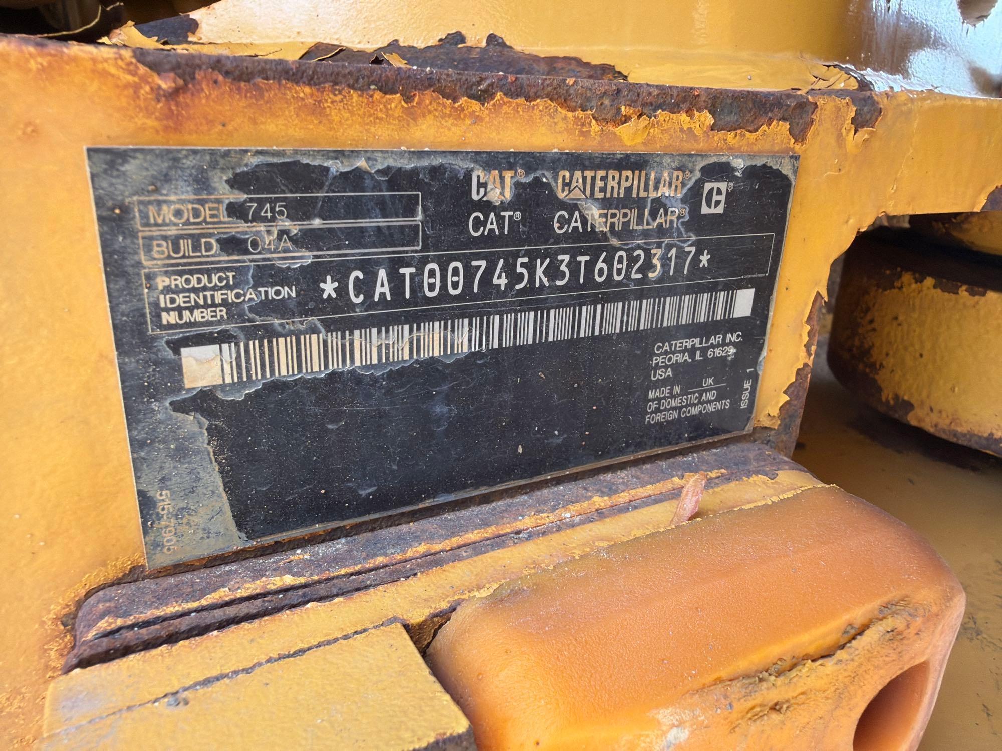 2020 Caterpillar 745
