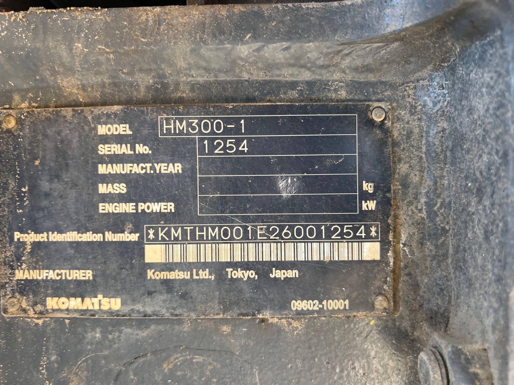 2005 Komatsu HM300-1