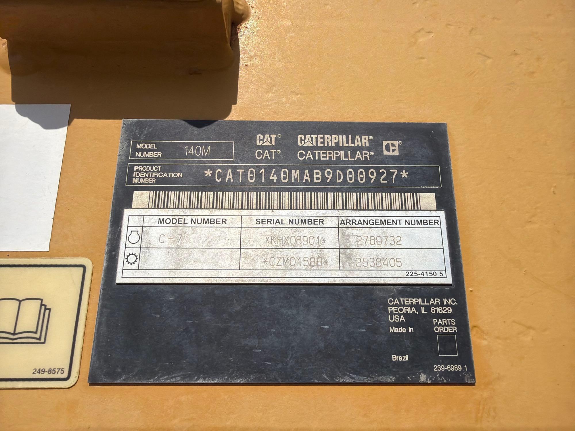 2008 Caterpillar 140M