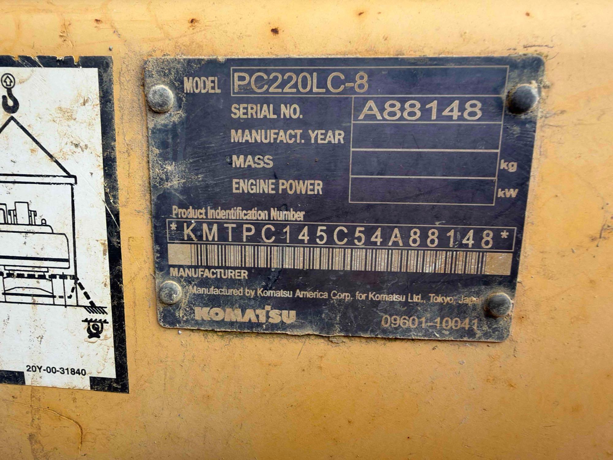 2006 Komatsu PC220LC-8