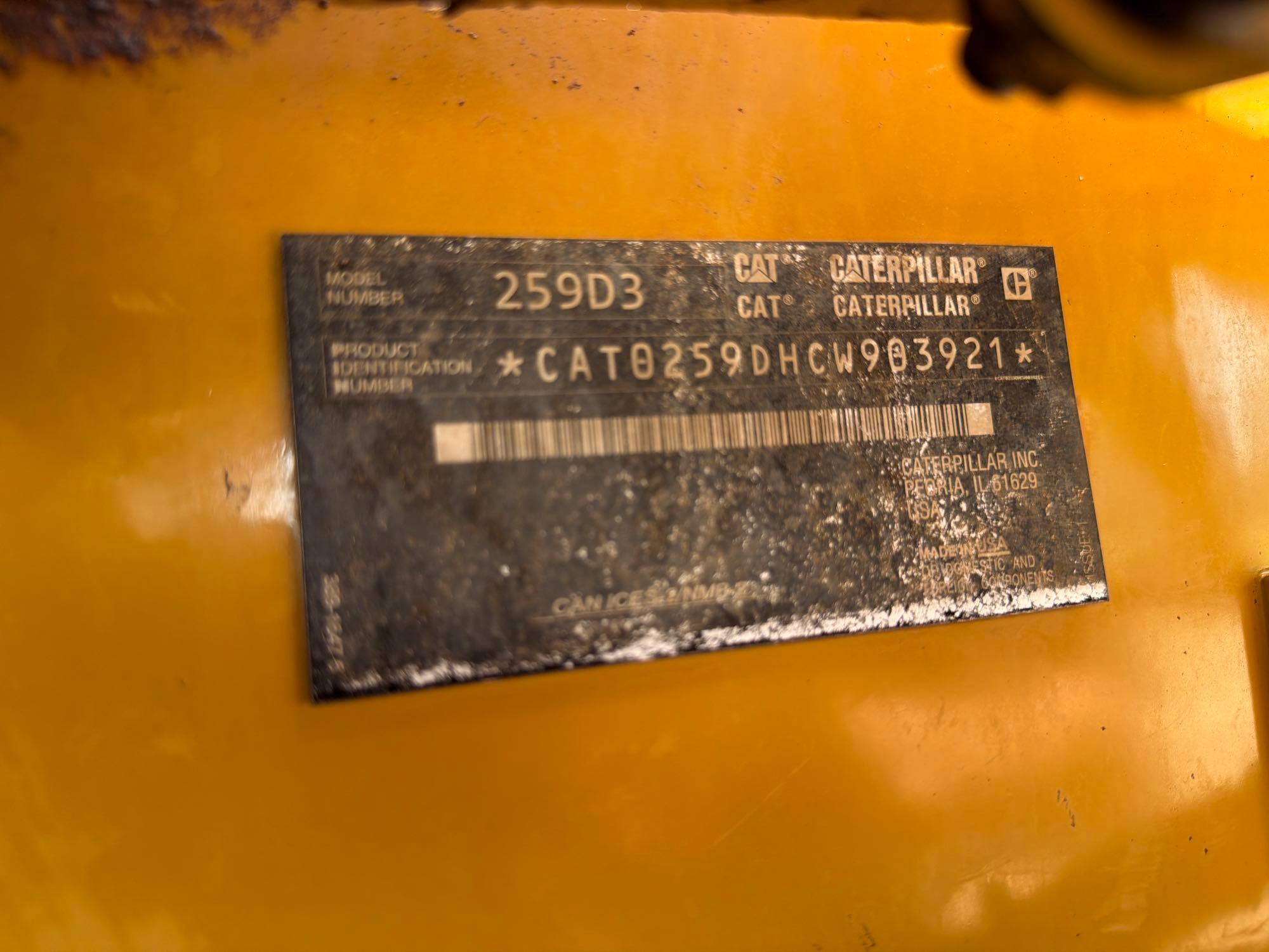 2020 Caterpillar 259D