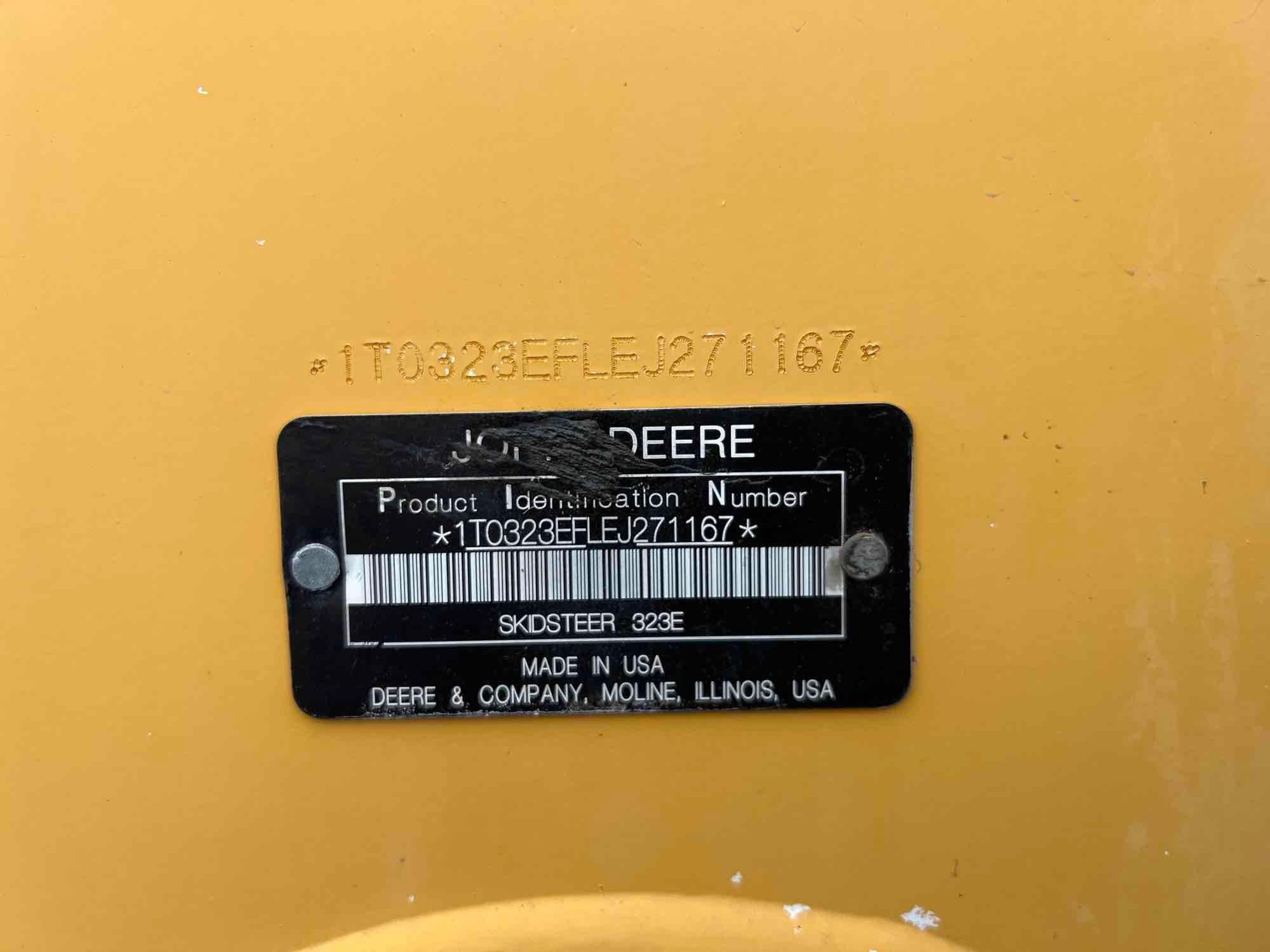 2015 John Deere 323E