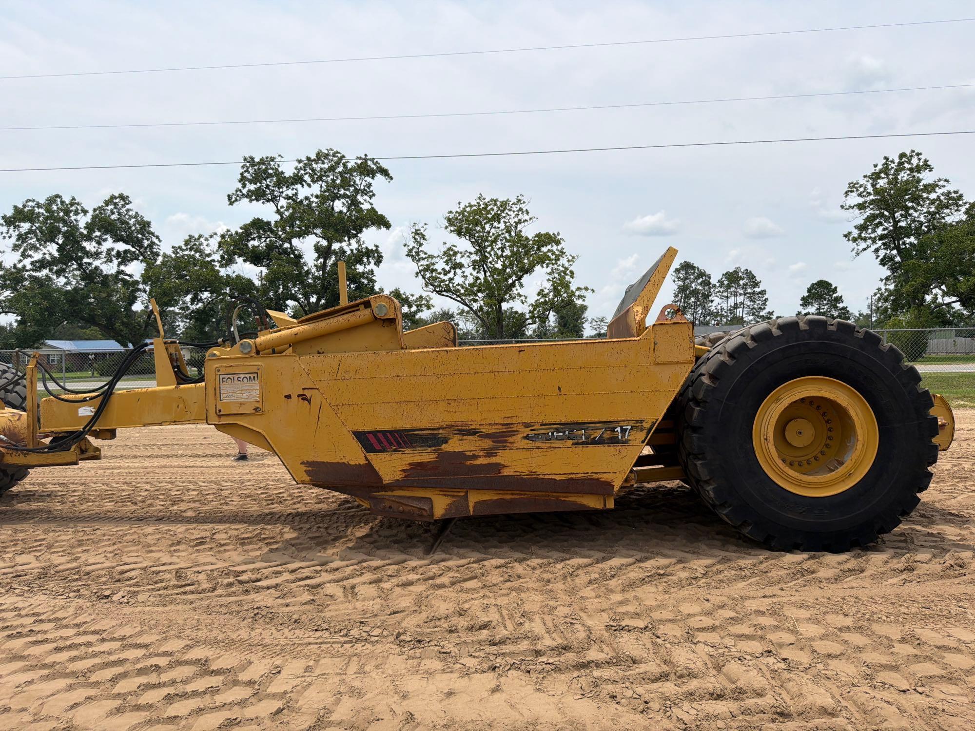 E-JECT E-17, SC-17-U HYD EARTH MOVING SCRAPER