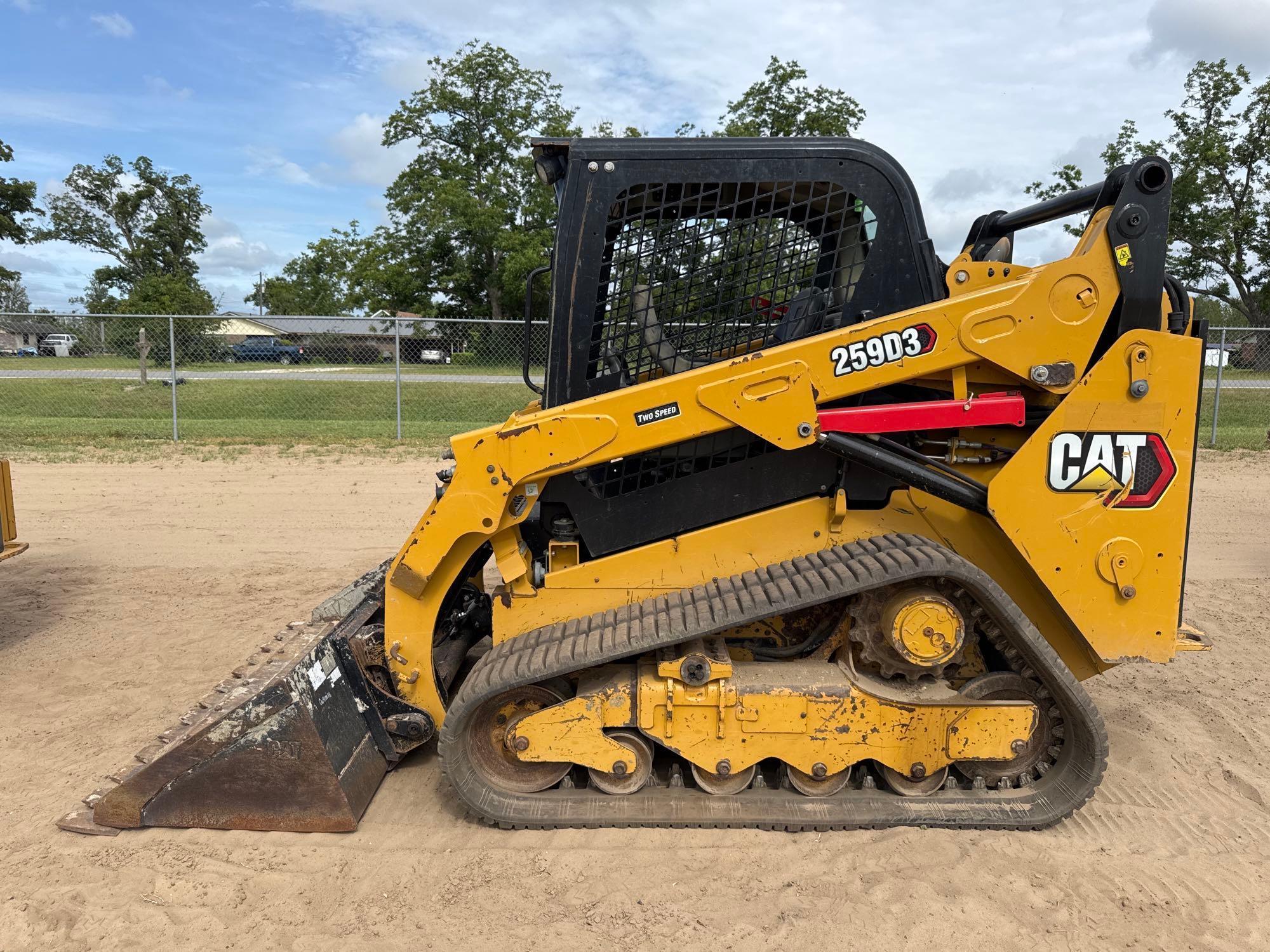 2021 CATERPILLAR 259D3 SKID STEER