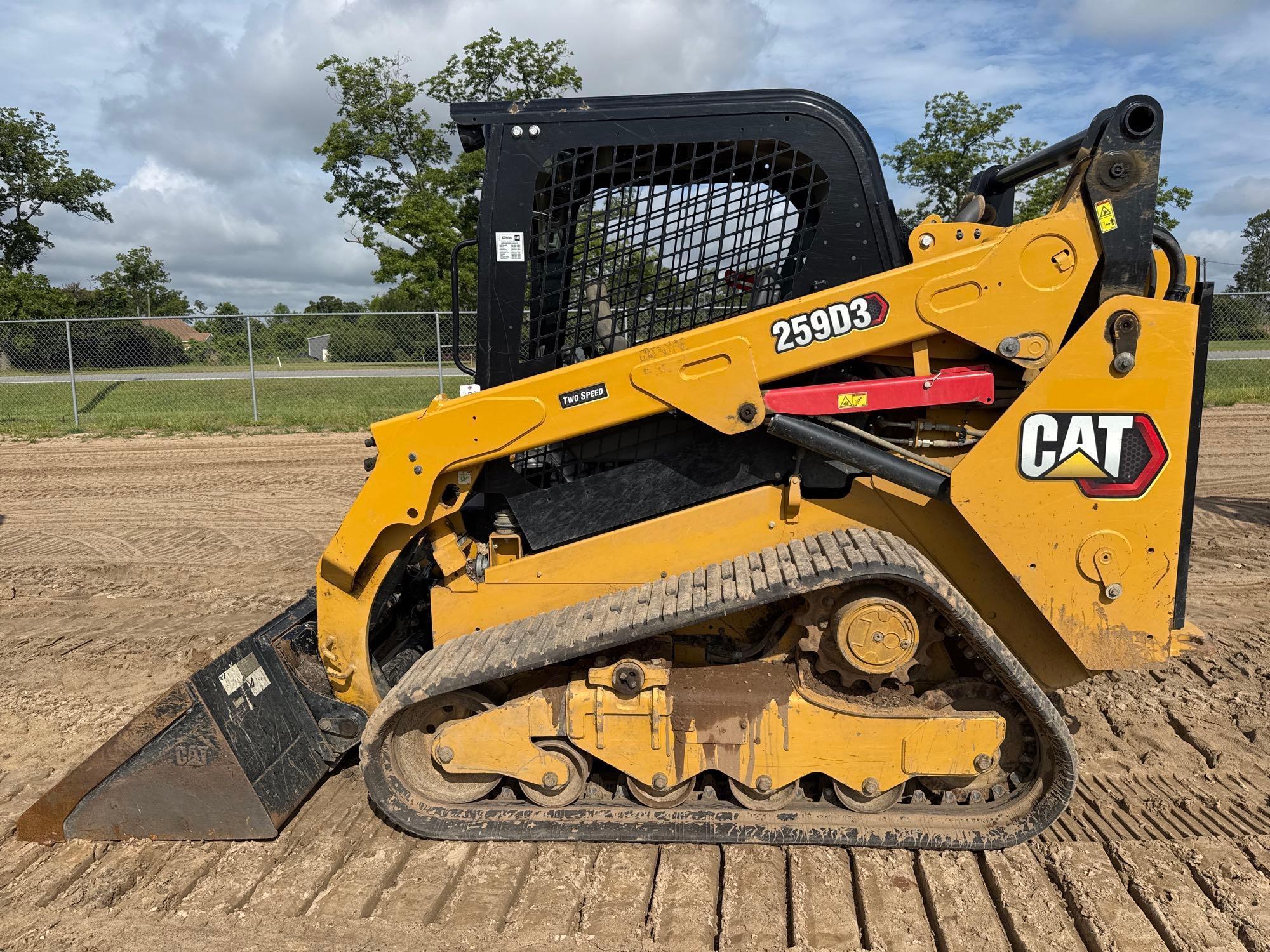 2021 CATERPILLAR 259D3 SKID STEER