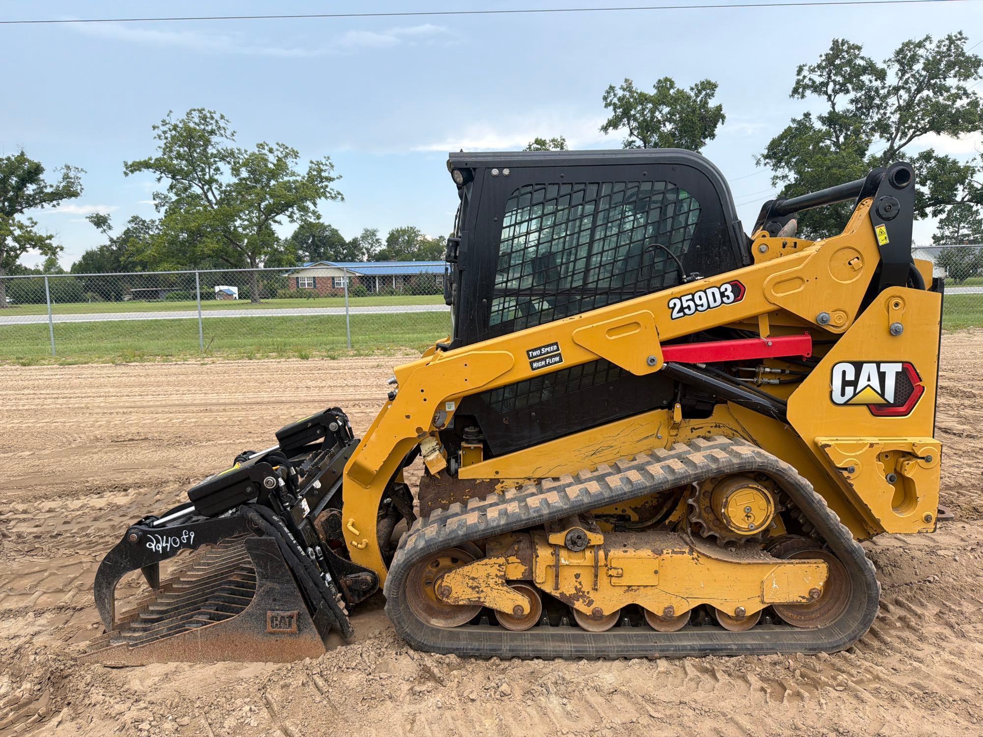 2021 CATERPILLAR 259D3 SKID STEER