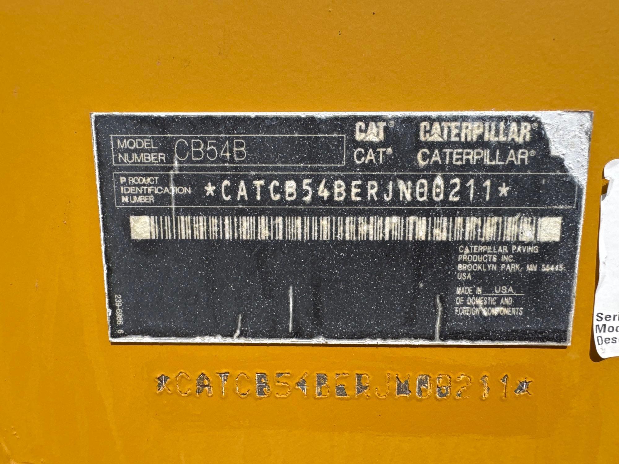 2015 Caterpillar CB54B