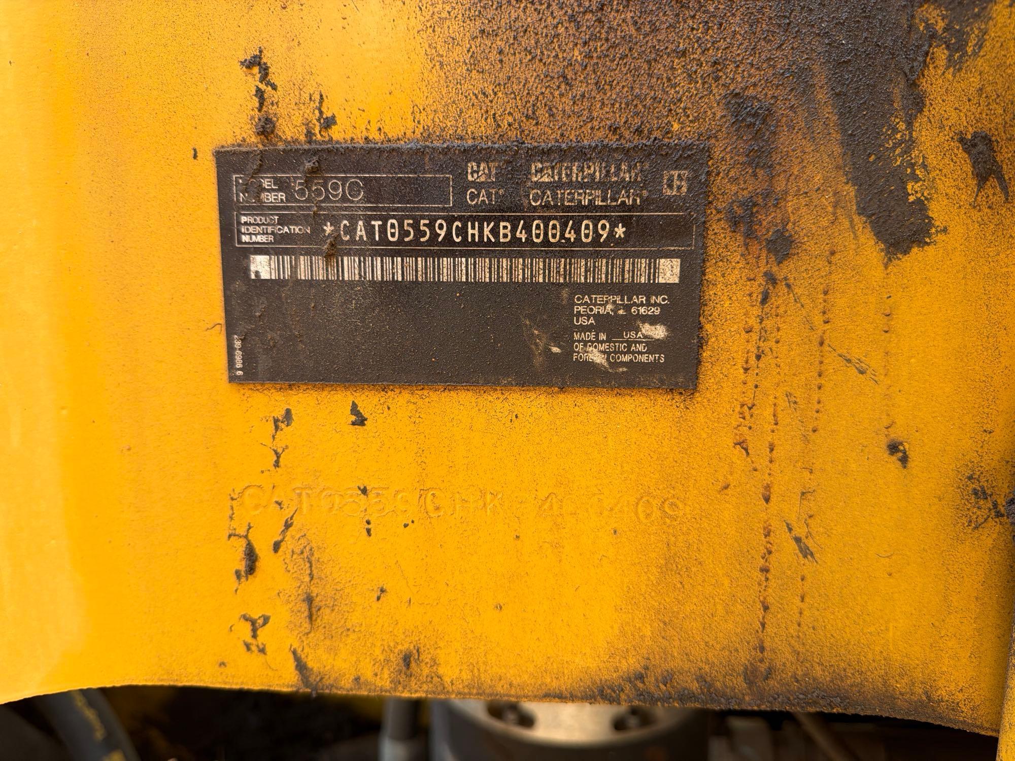 2015 Caterpillar 559