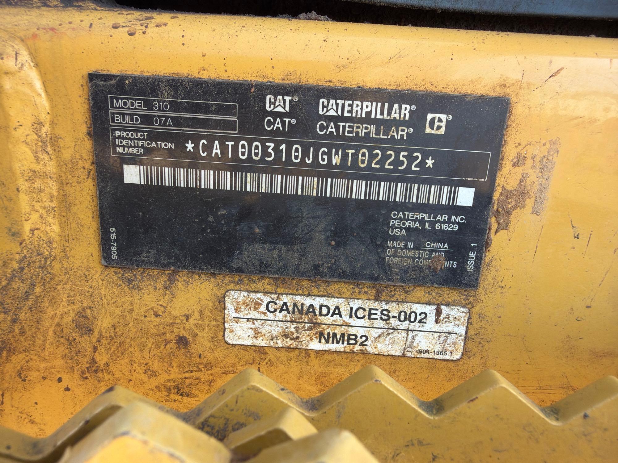 2022 Caterpillar 310