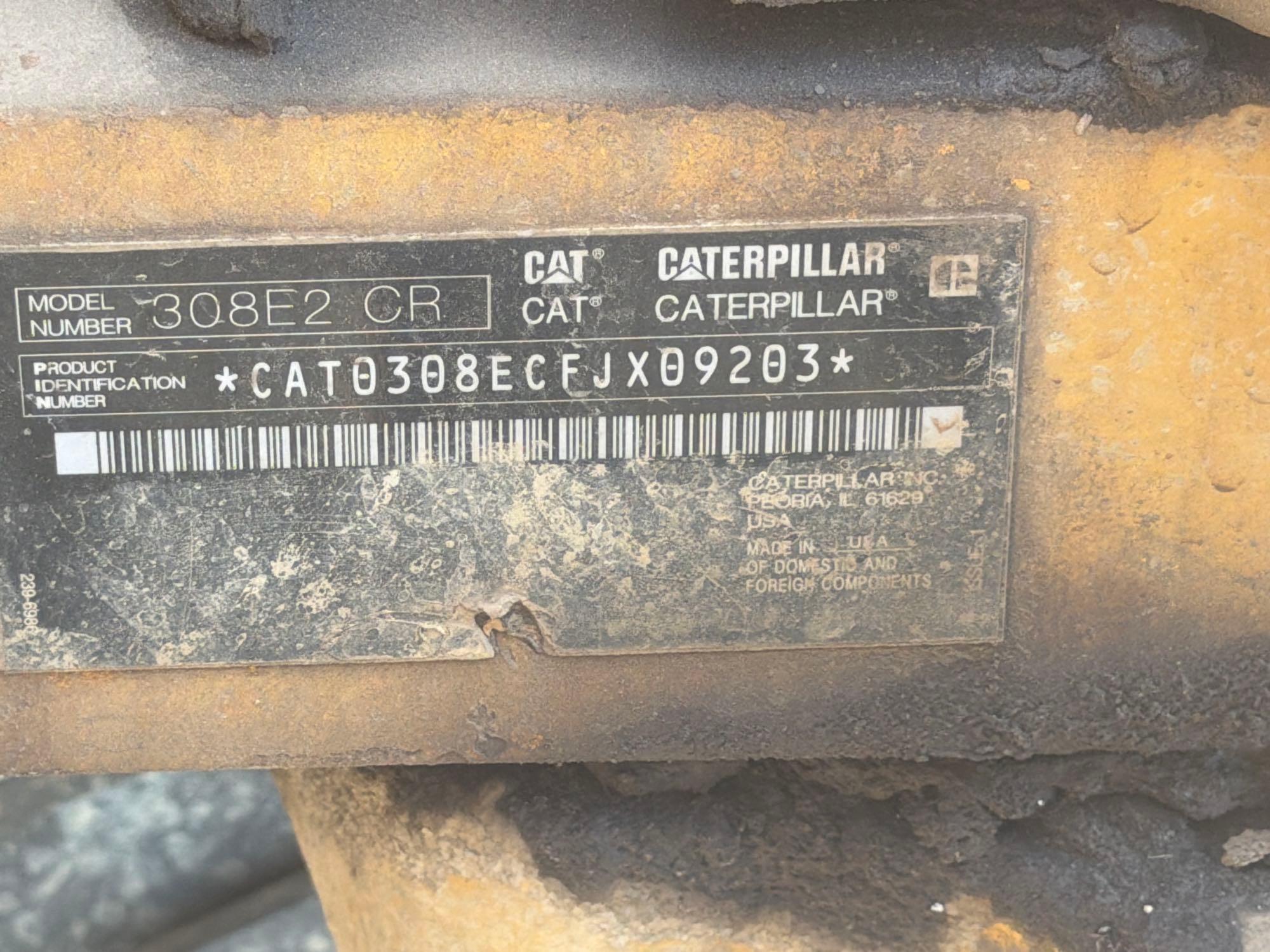 2017 Caterpillar 308E2 CR