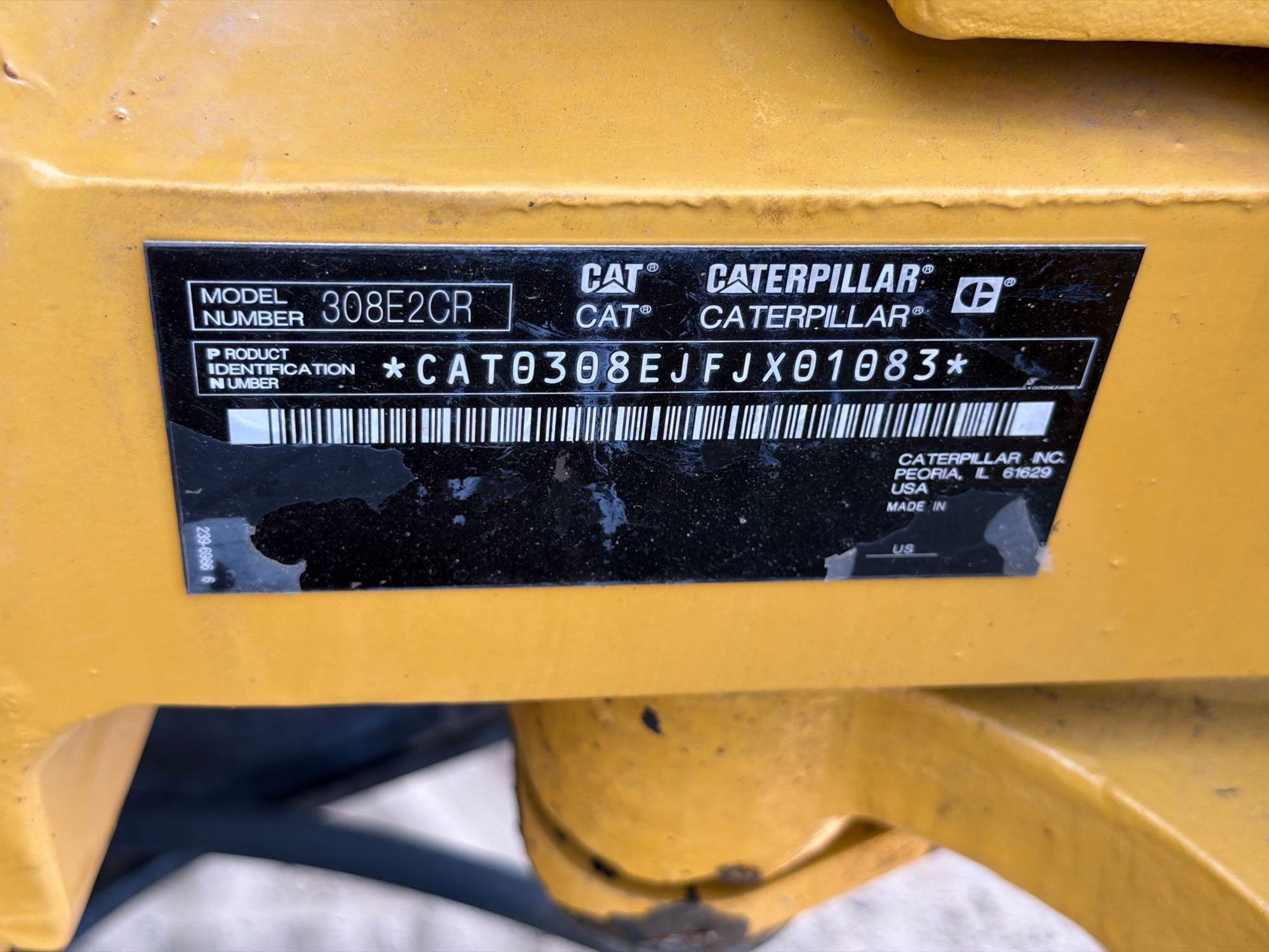 2014 Caterpillar 308E2 CR