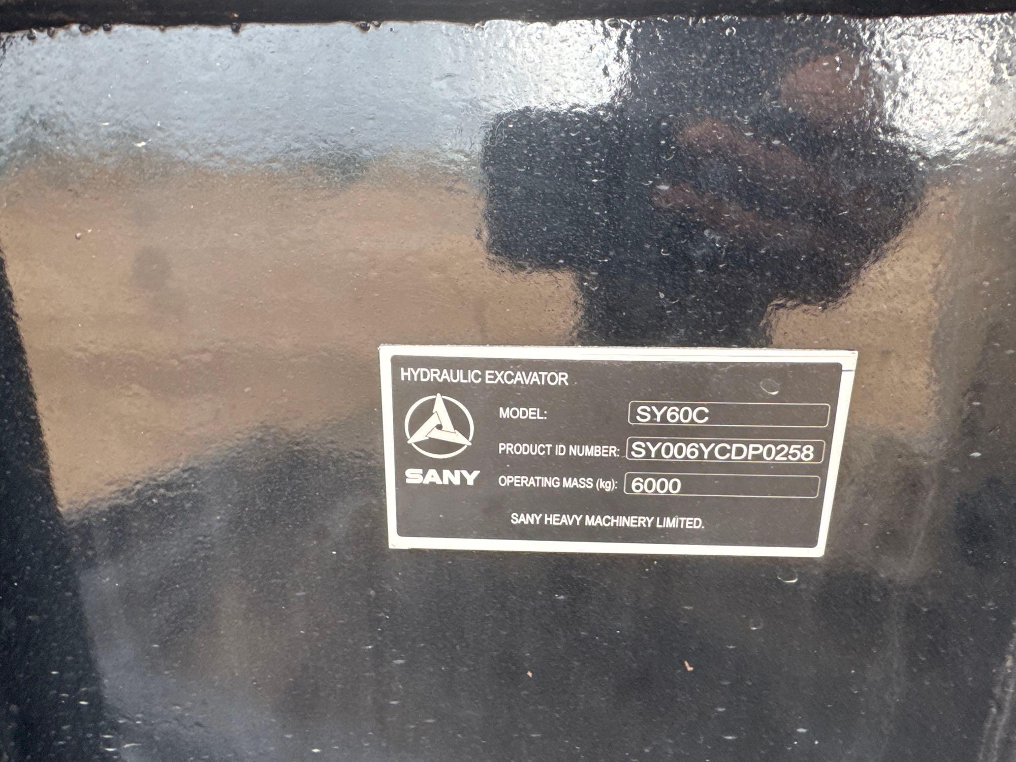Sany SY60C-Tier 4F