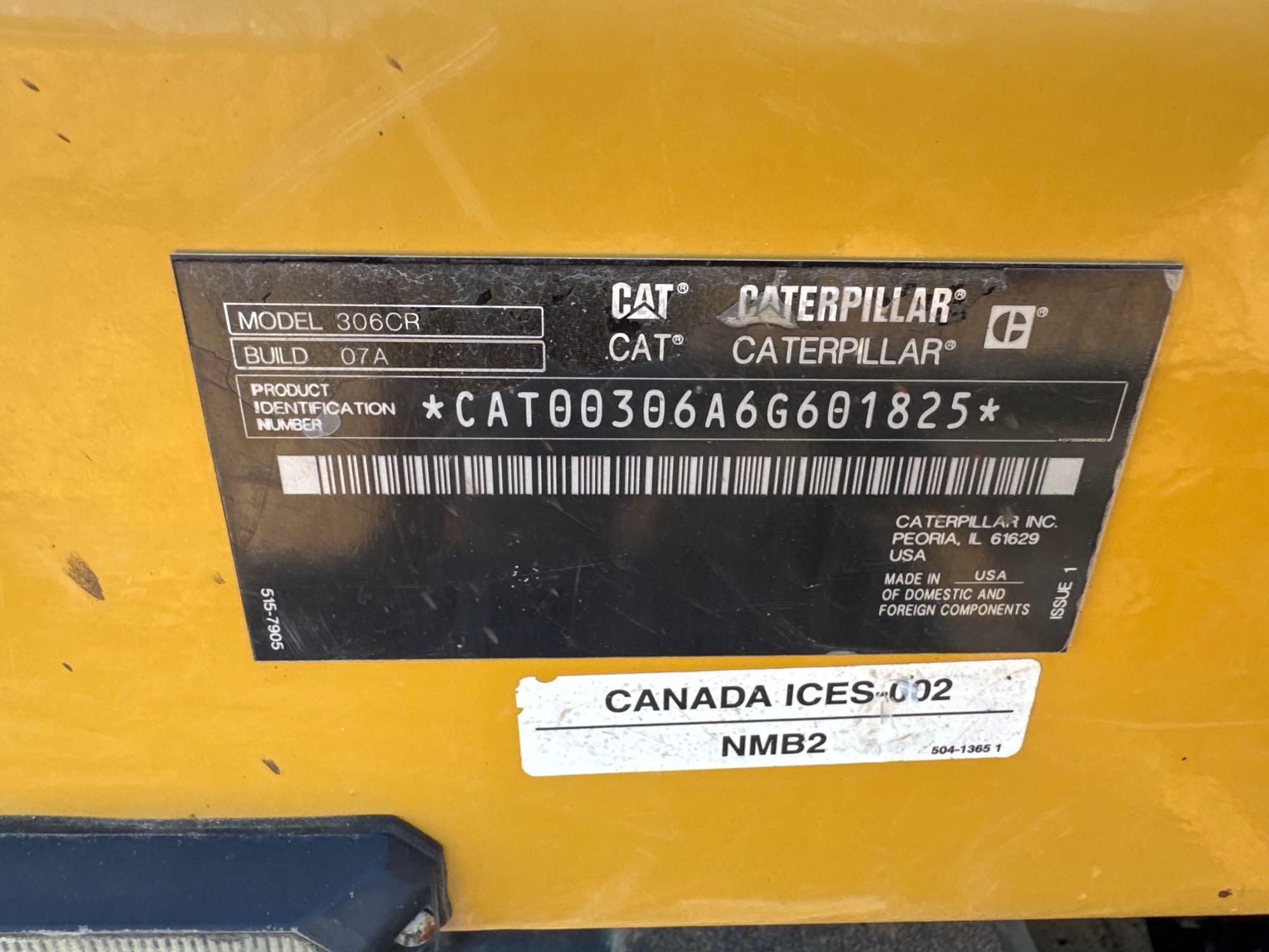 2021 Caterpillar 306