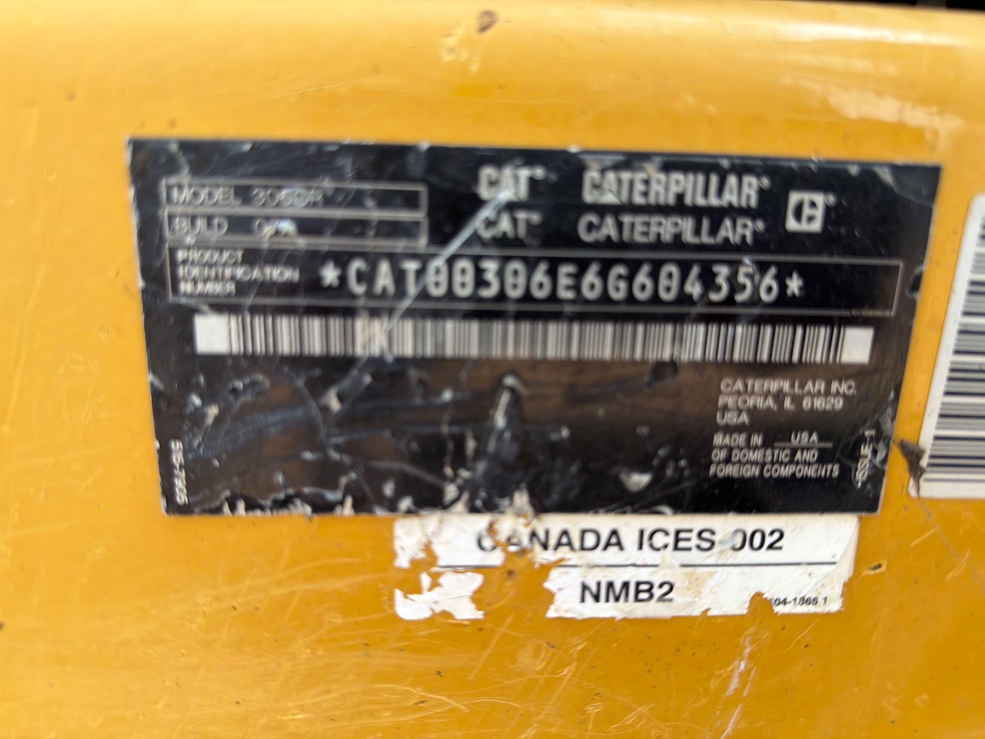 2021 Caterpillar 306
