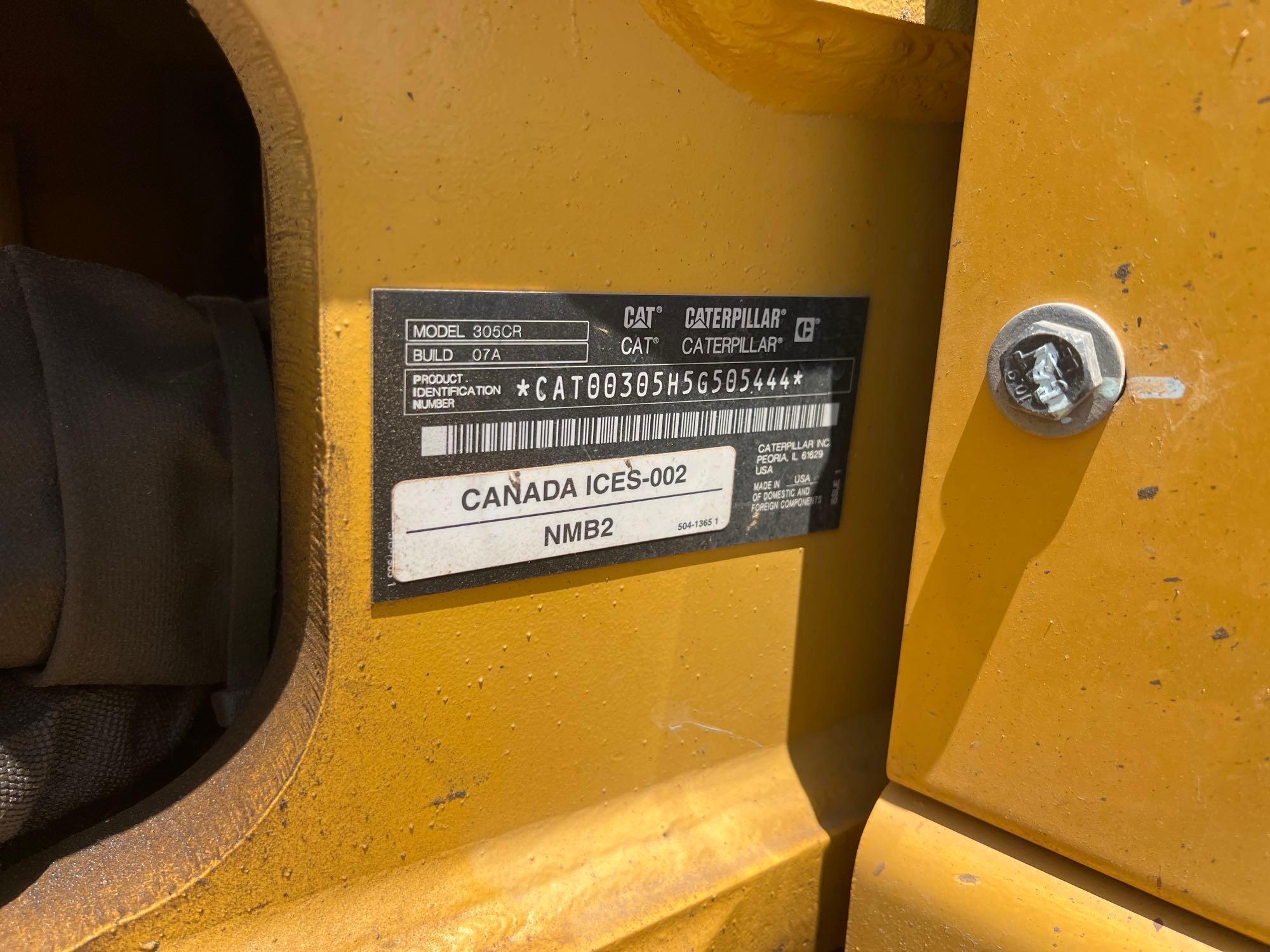 2024 Caterpillar 305 CR