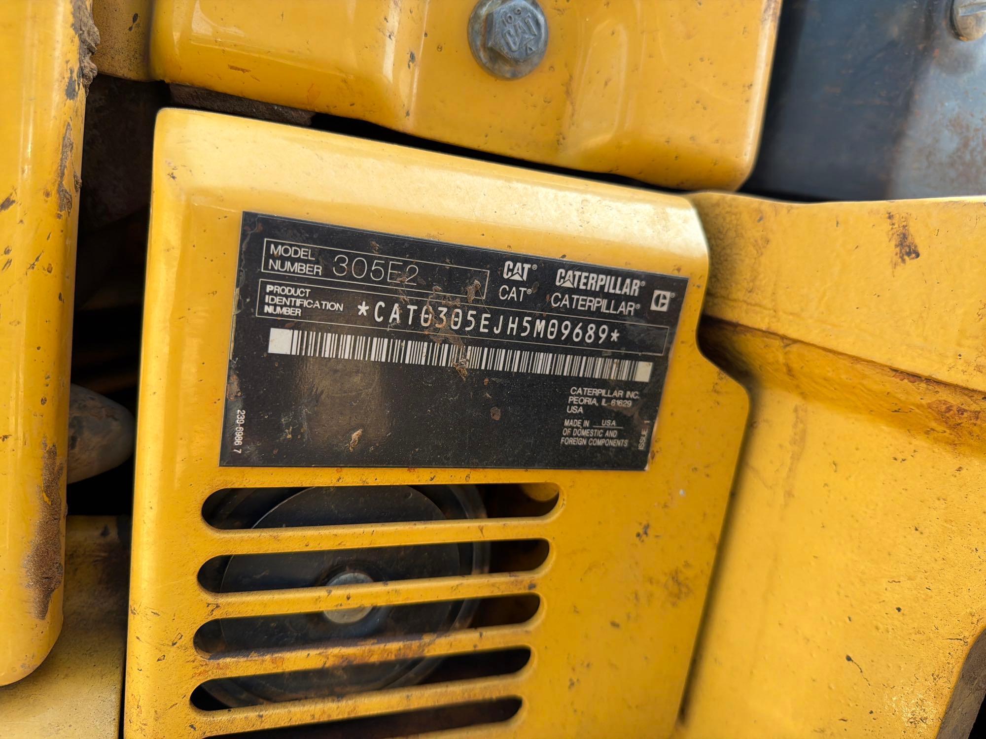 2019 Caterpillar 305E2CR
