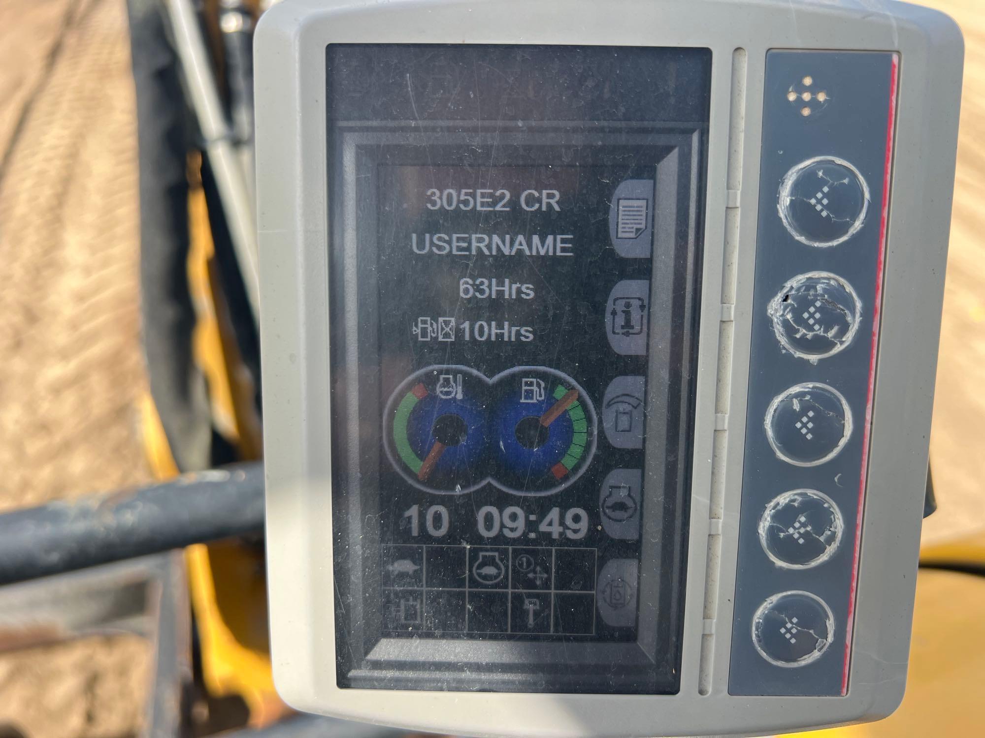 2017 Caterpillar 305E2CR