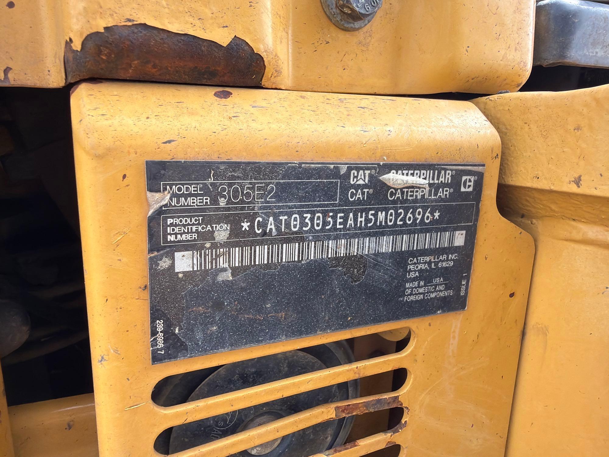 2016 Caterpillar 305E2CR