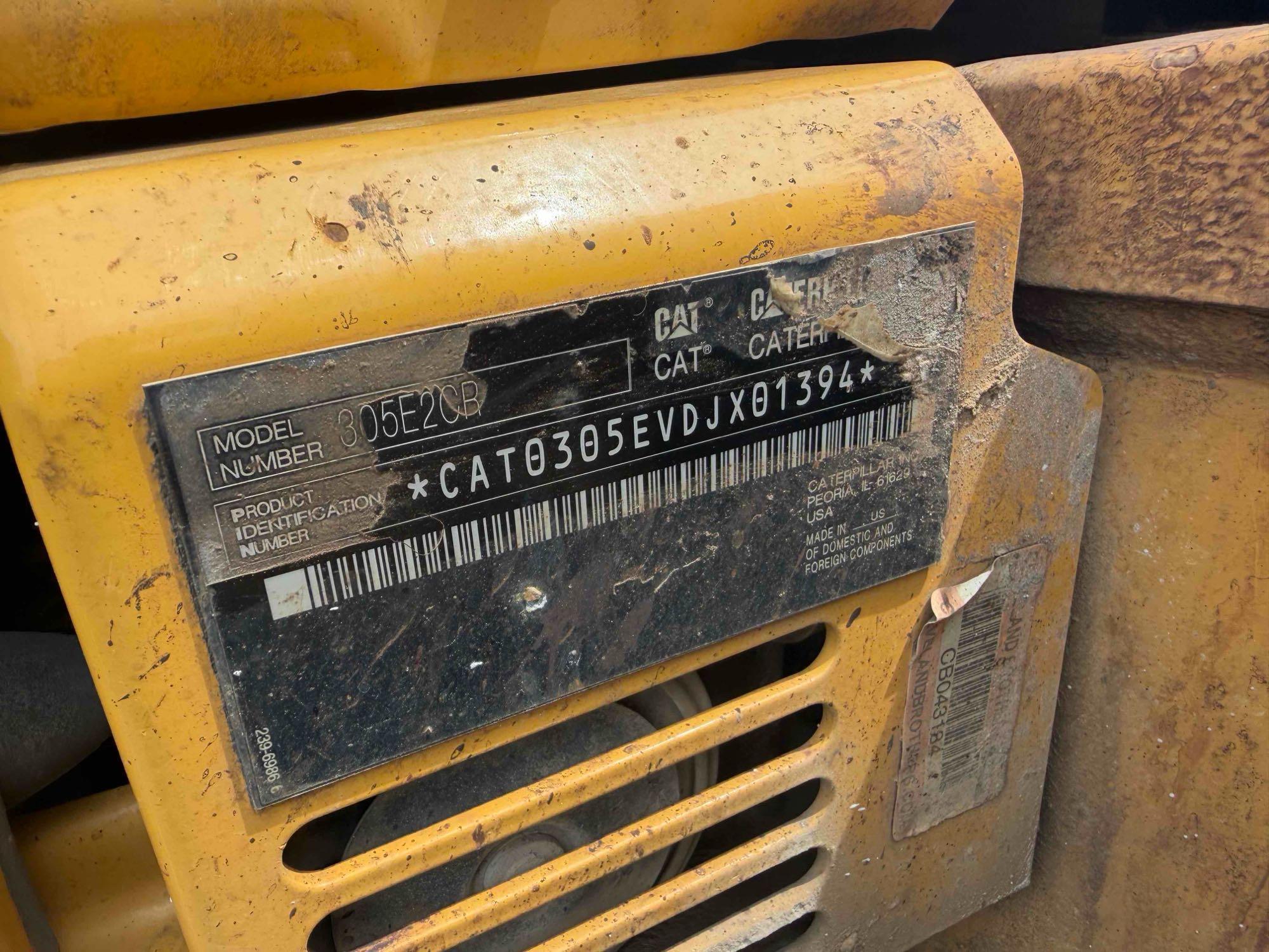 2015 Caterpillar 305E2CR