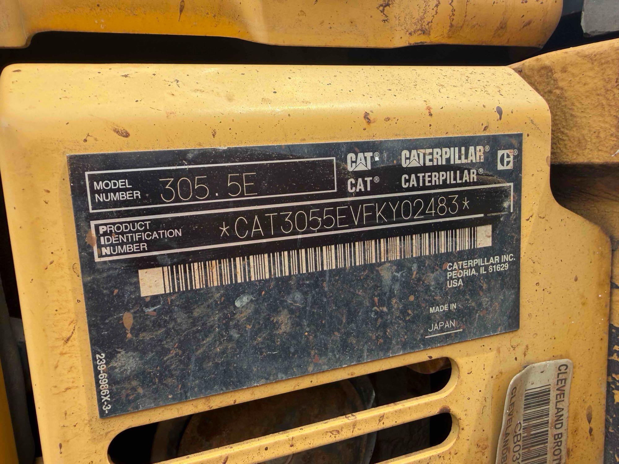 2014 Caterpillar 305.5ECR
