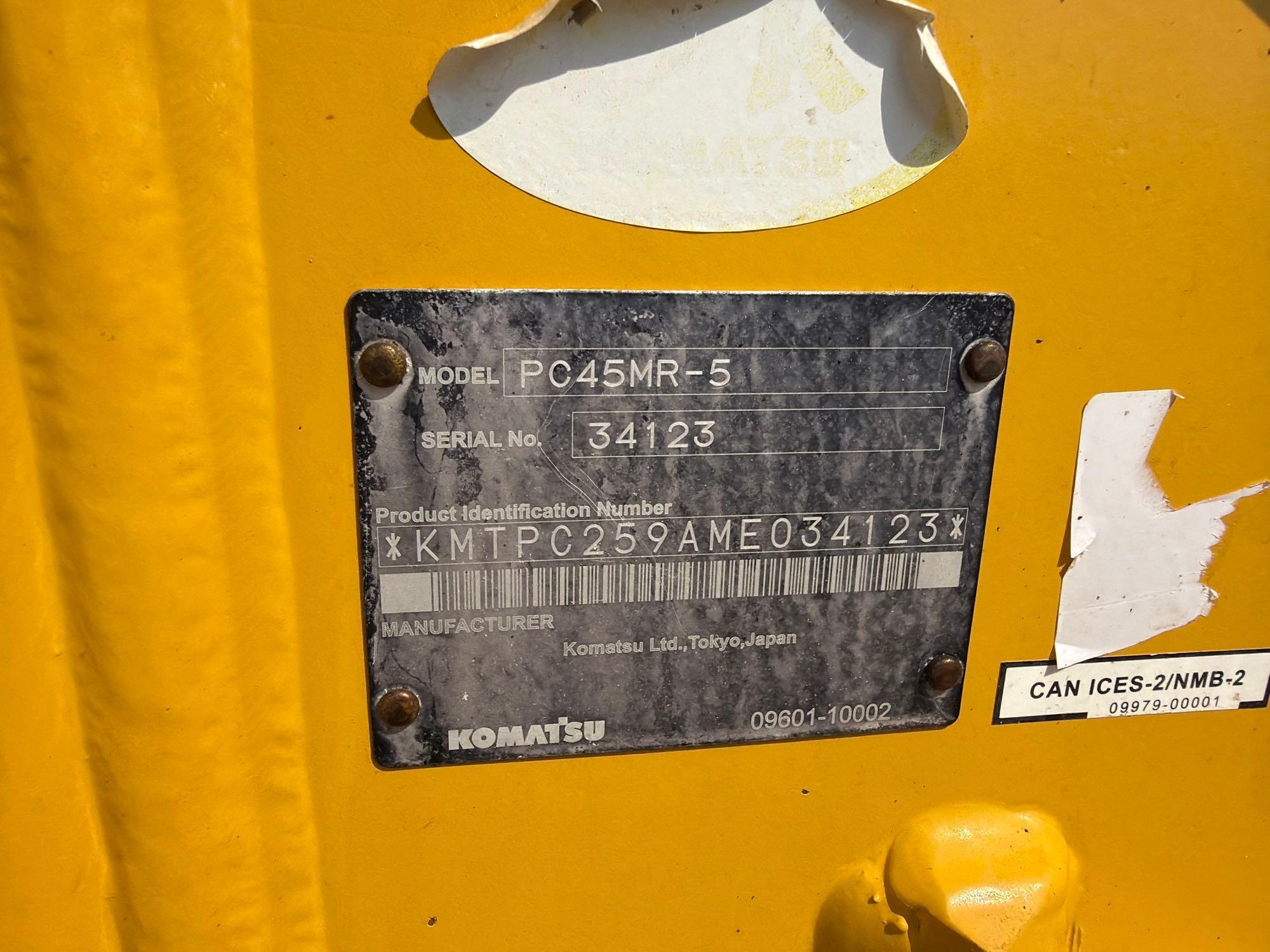 Komatsu PC45MR