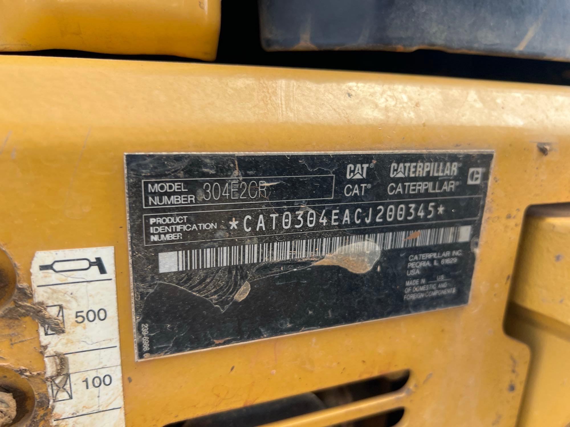 2015 Caterpillar 304E CR