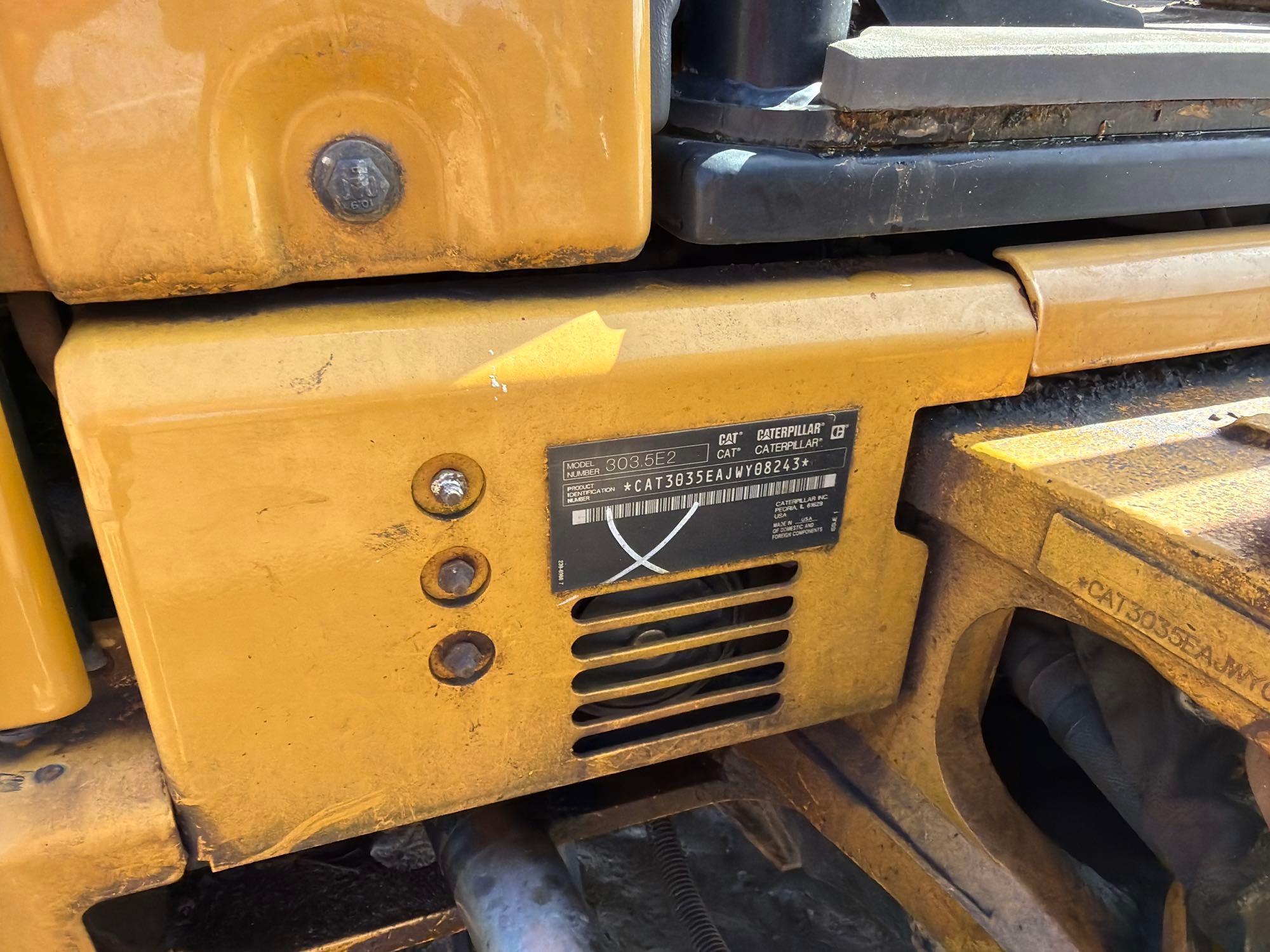 2022 Caterpillar 303.5E2CR