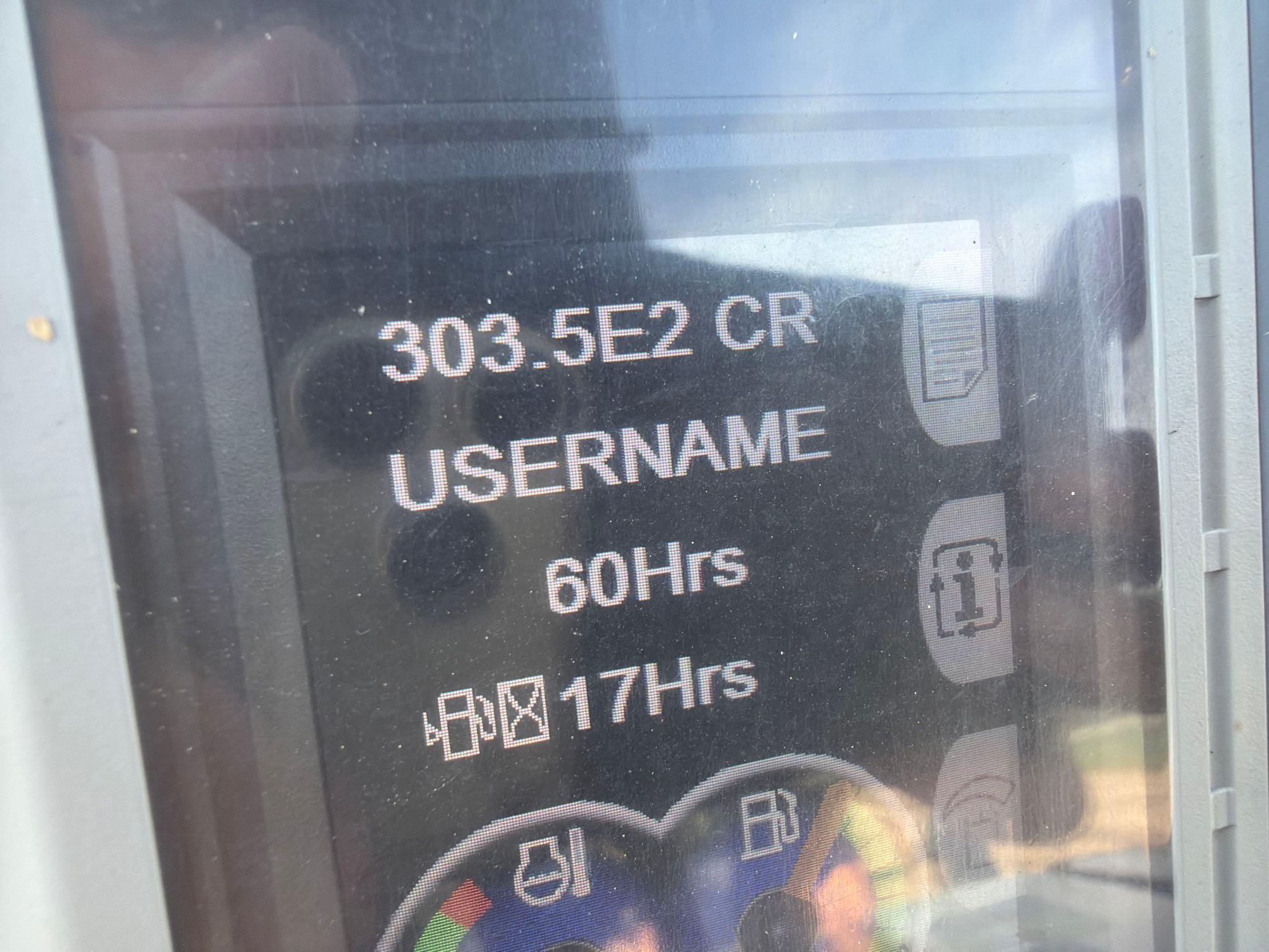 2019 Caterpillar 303.5E2CR
