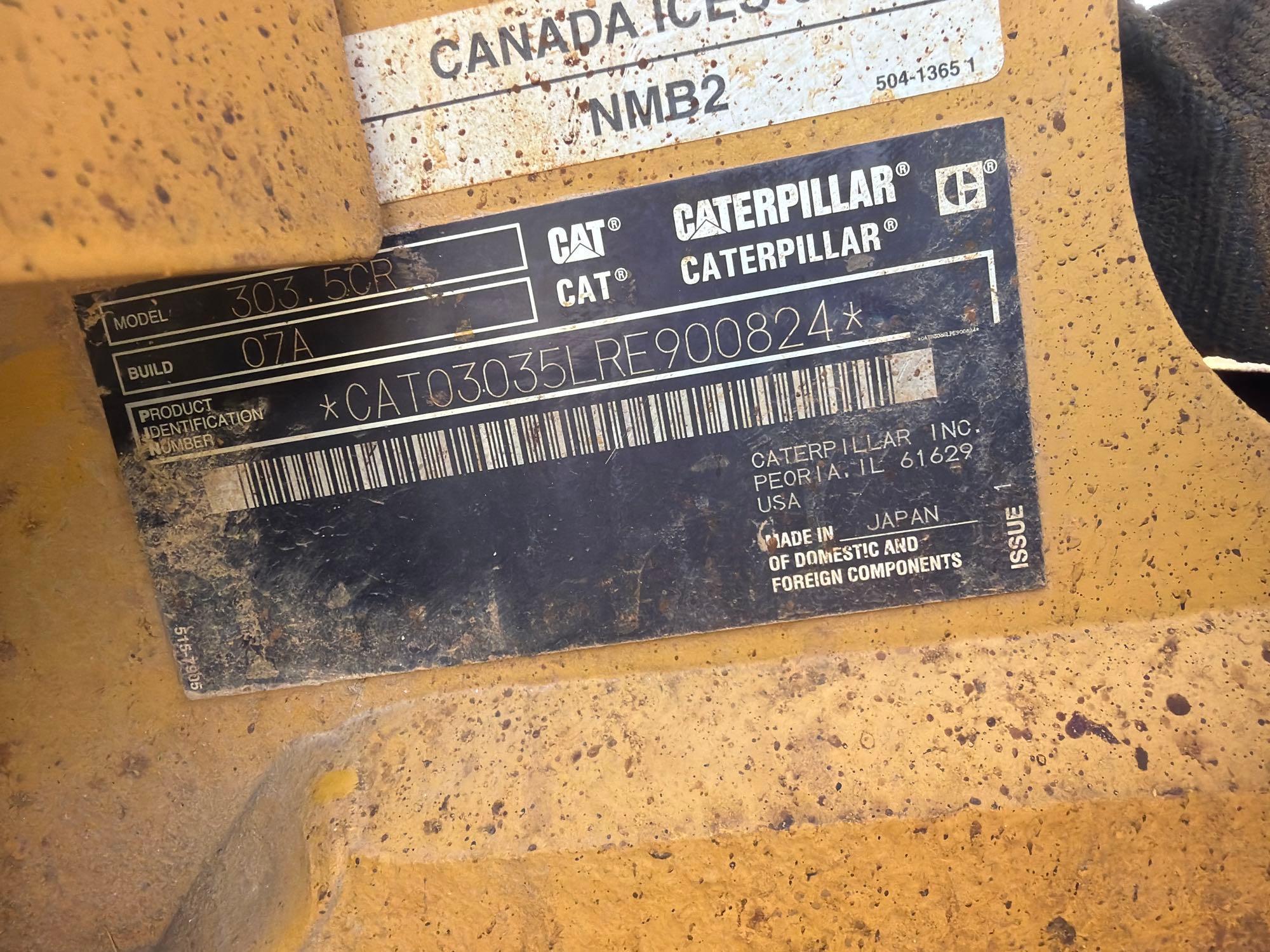 2021 Caterpillar 303.5C