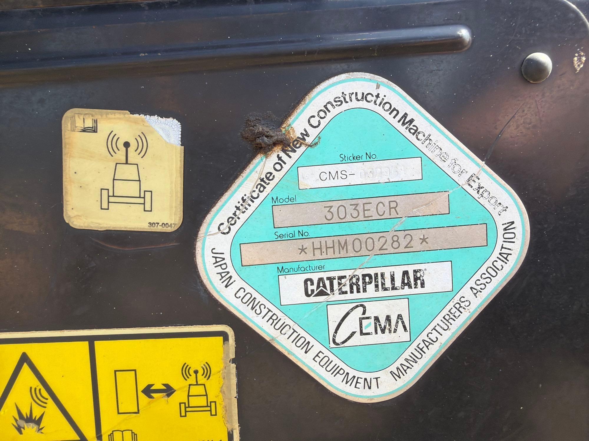 2015 Caterpillar 303