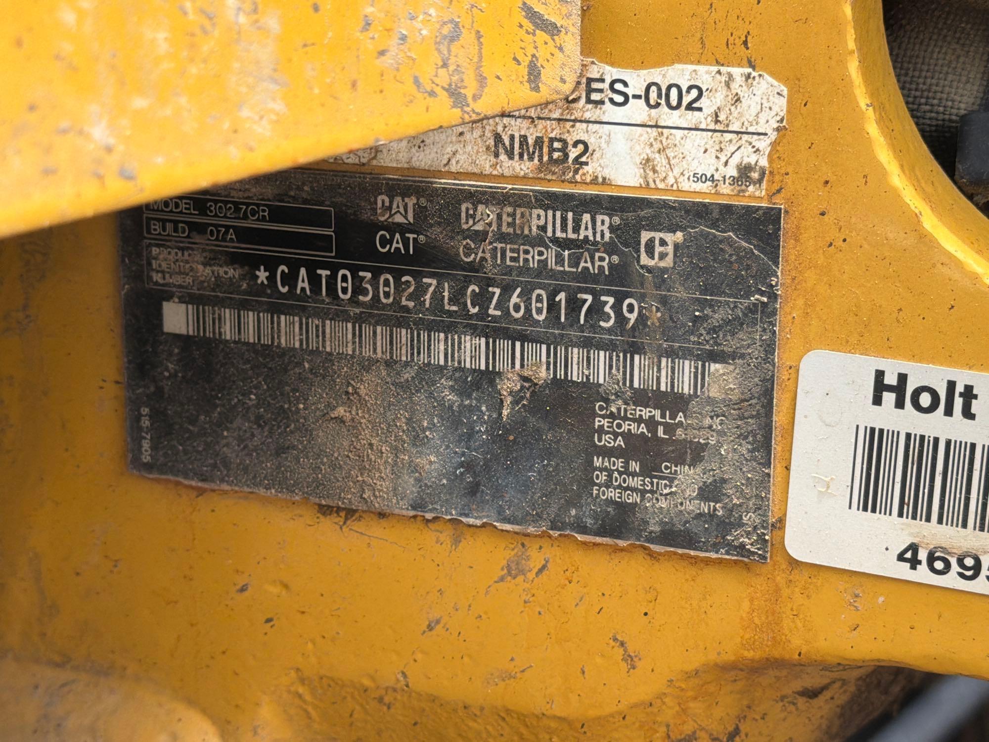 2022 Caterpillar 302.7DCR
