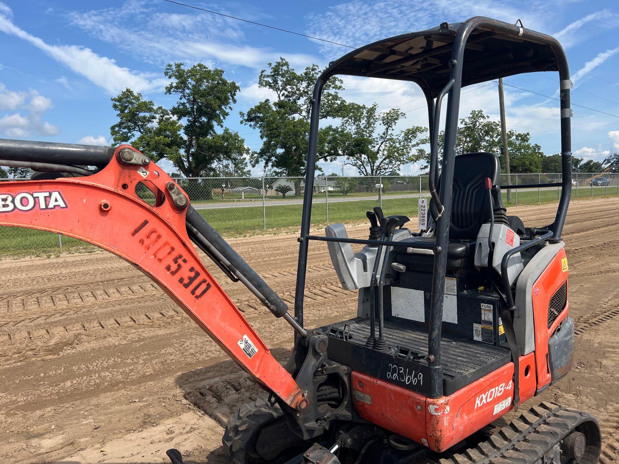 2017 Kubota KX018-4