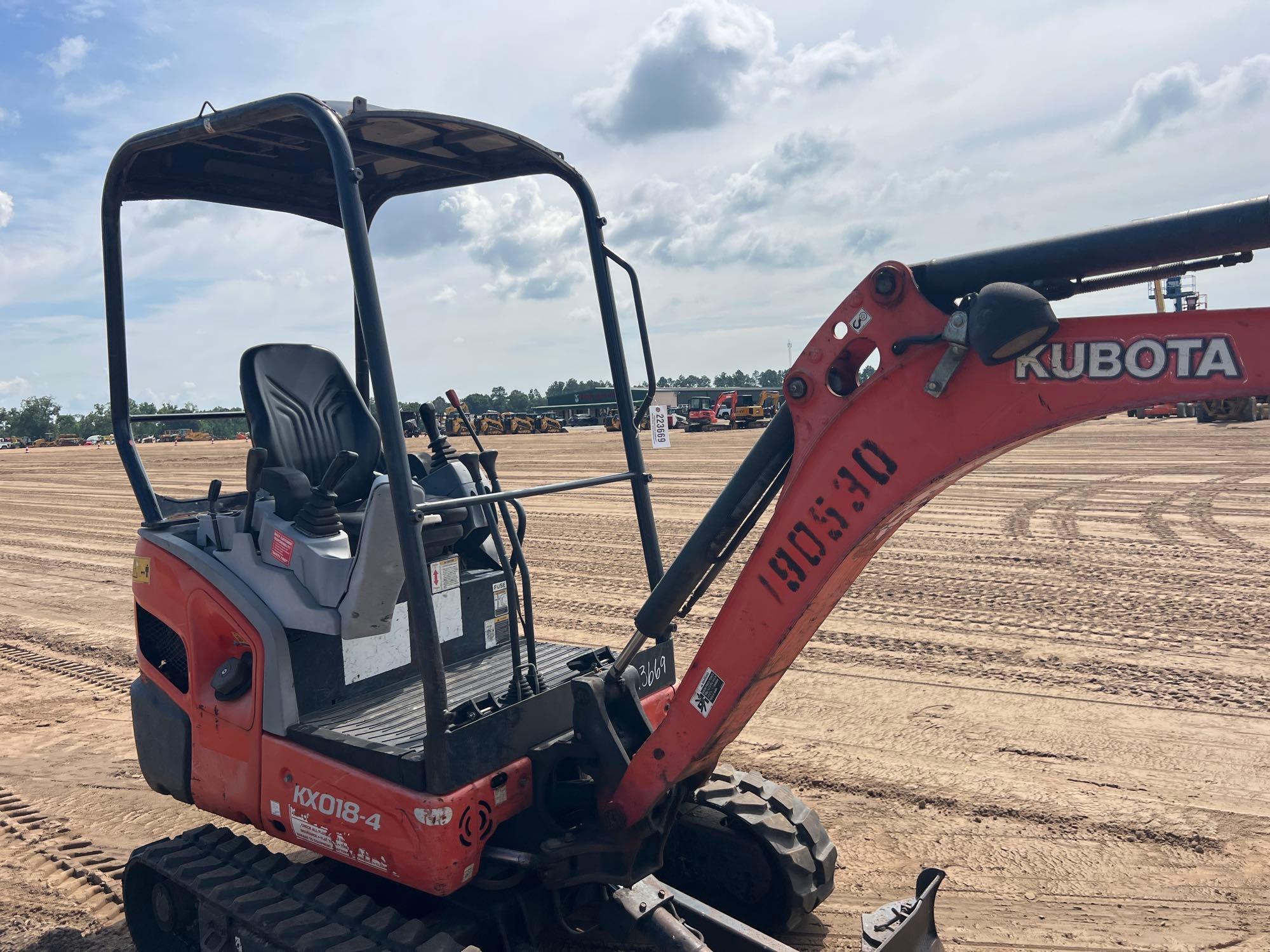 2017 Kubota KX018-4