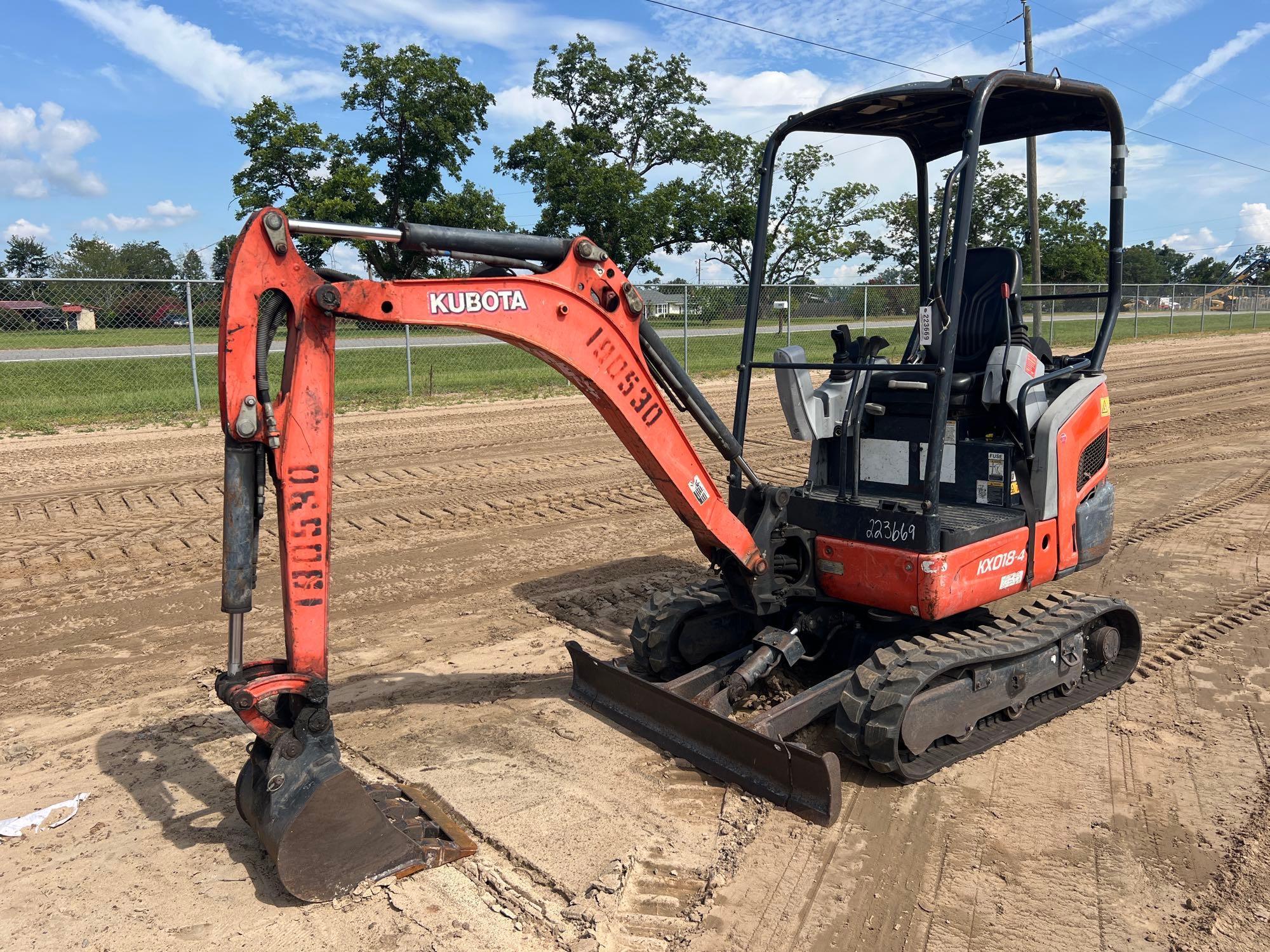 2017 Kubota KX018-4