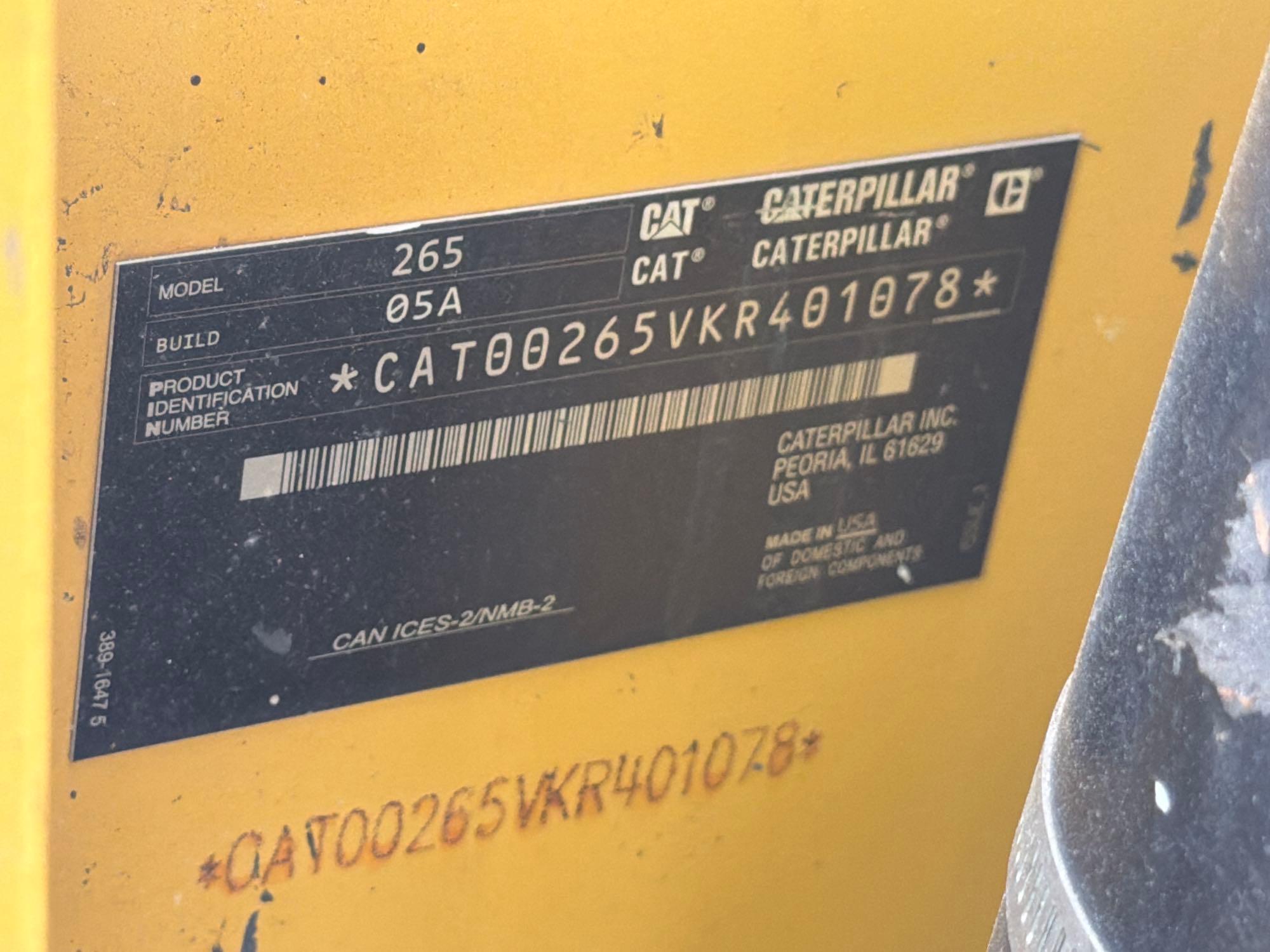 2024 Caterpillar 265