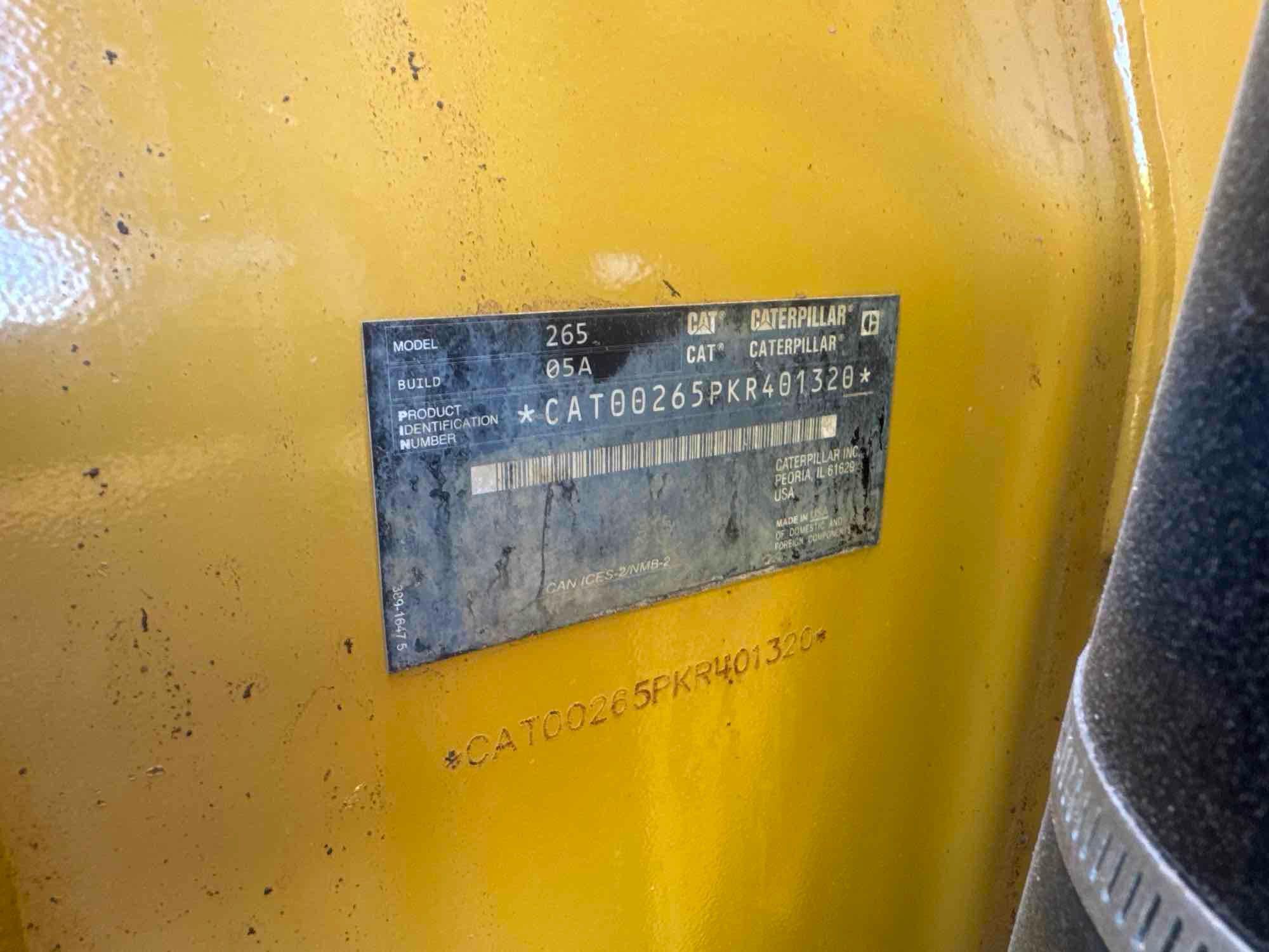 2024 Caterpillar 265