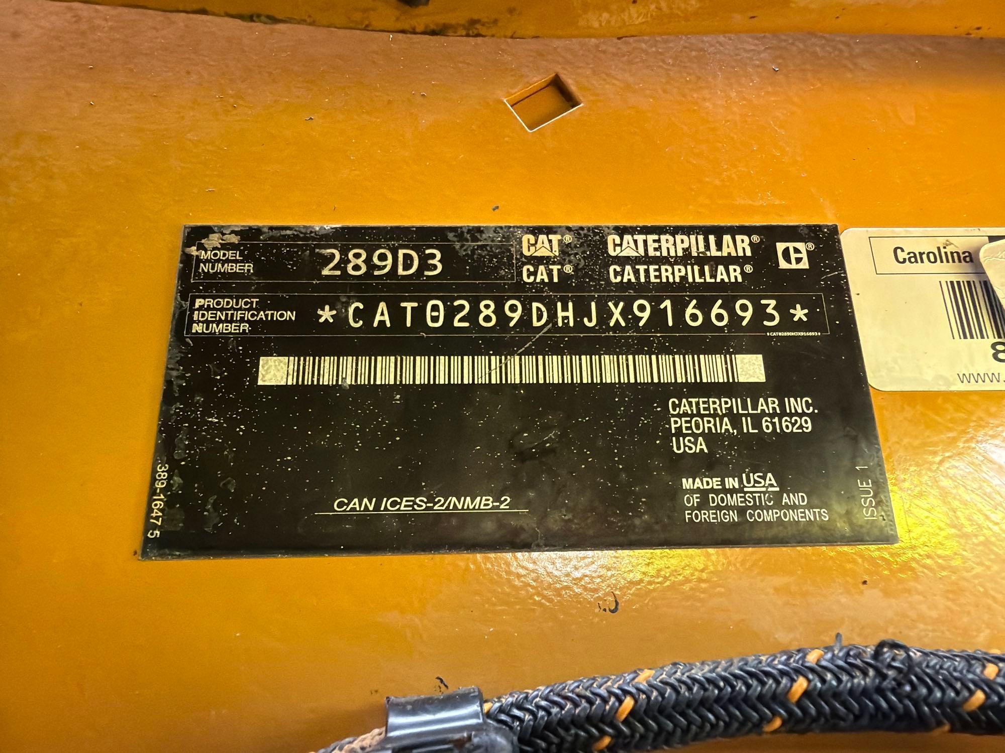 2023 Caterpillar 289D
