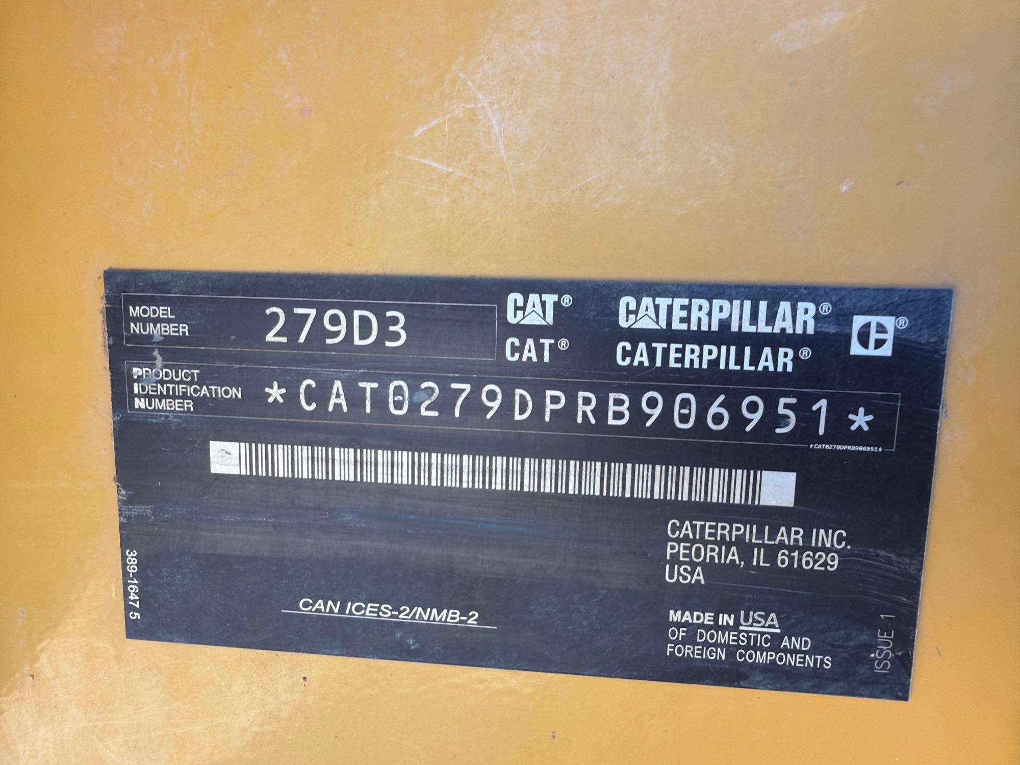 2024 Caterpillar 279D