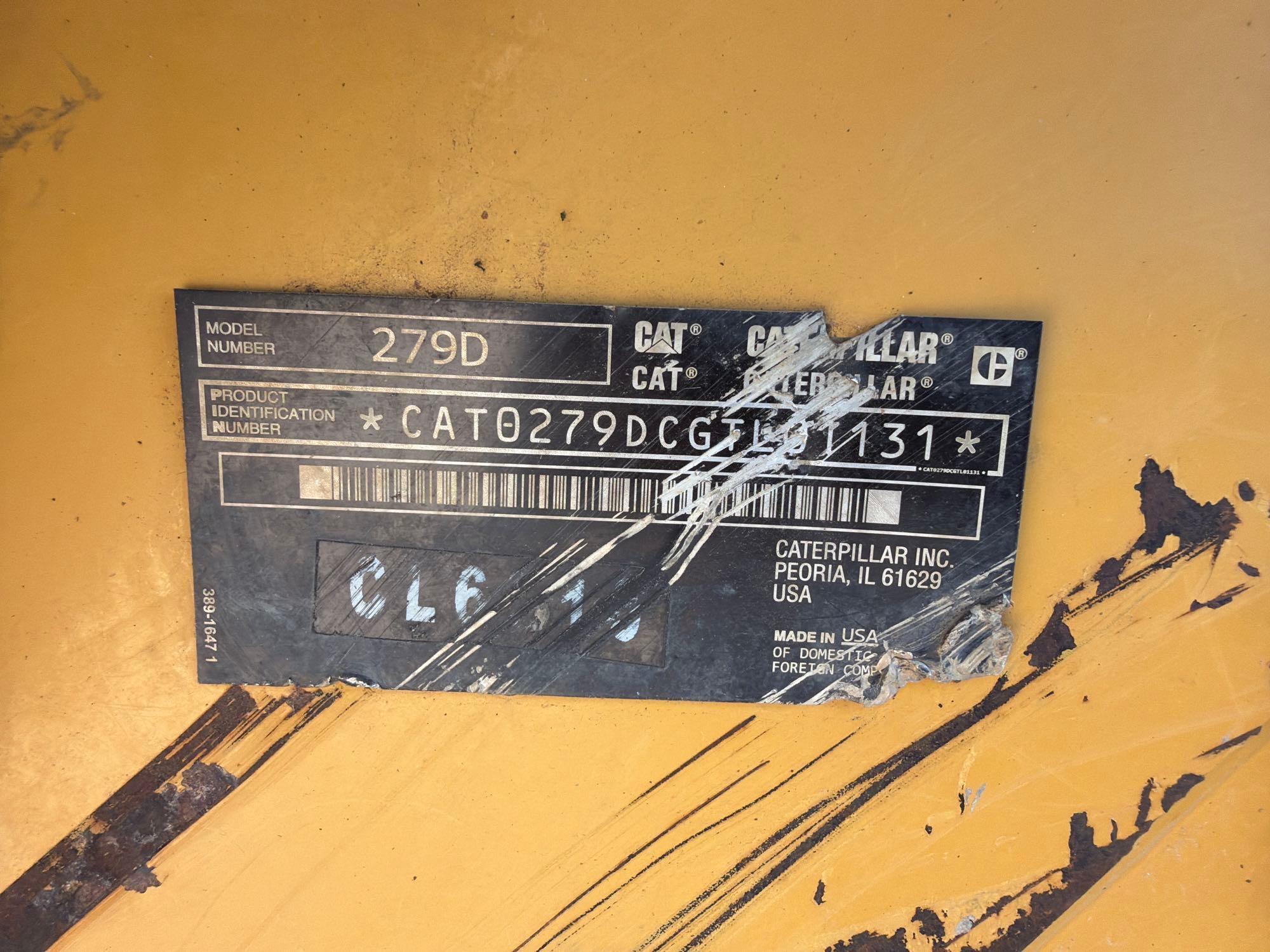 2014 Caterpillar 279D