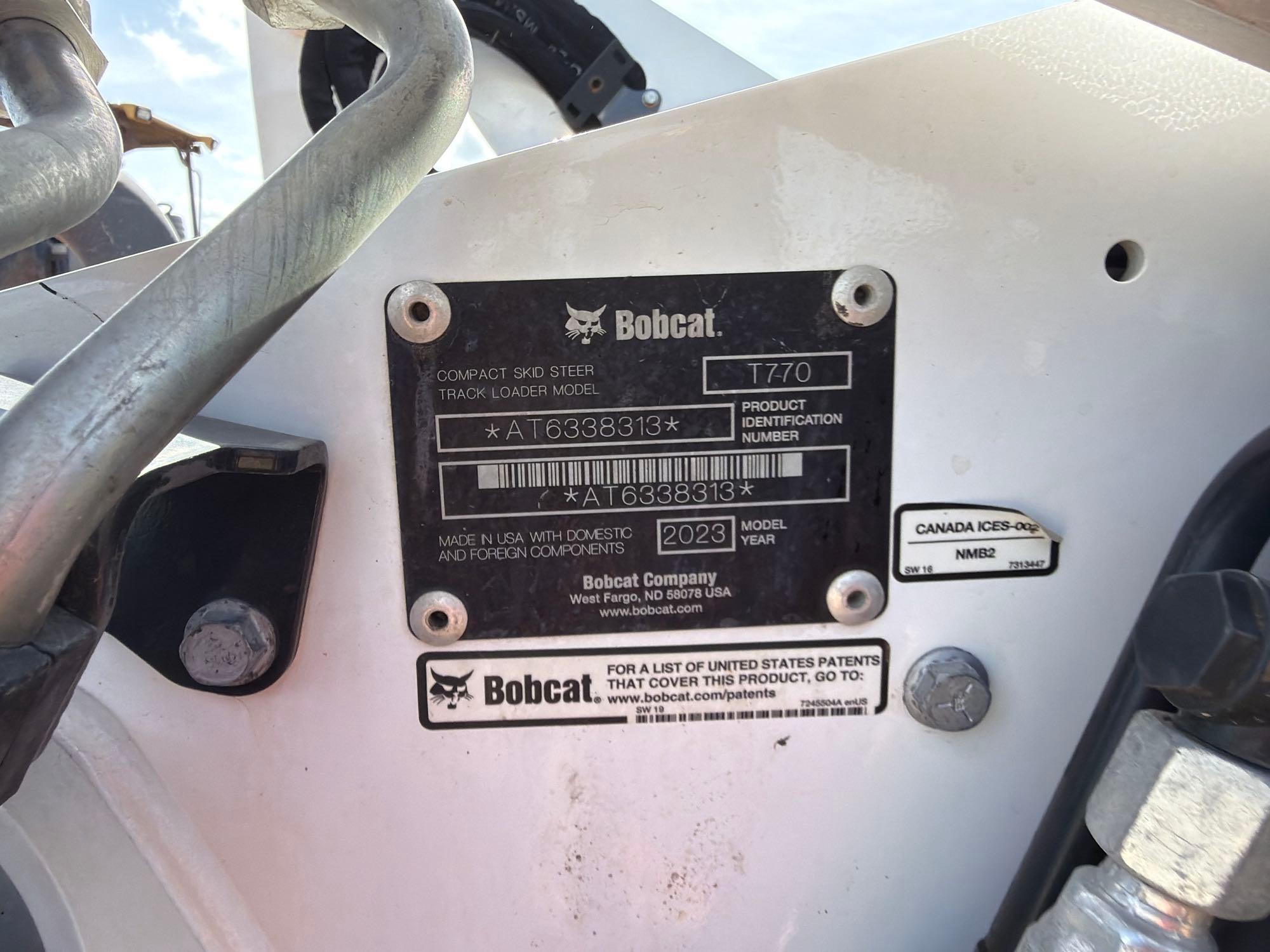 2023 Bobcat T770