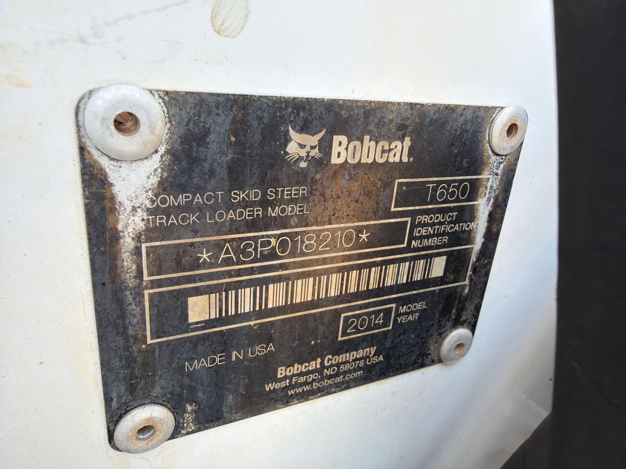 2014 Bobcat T650