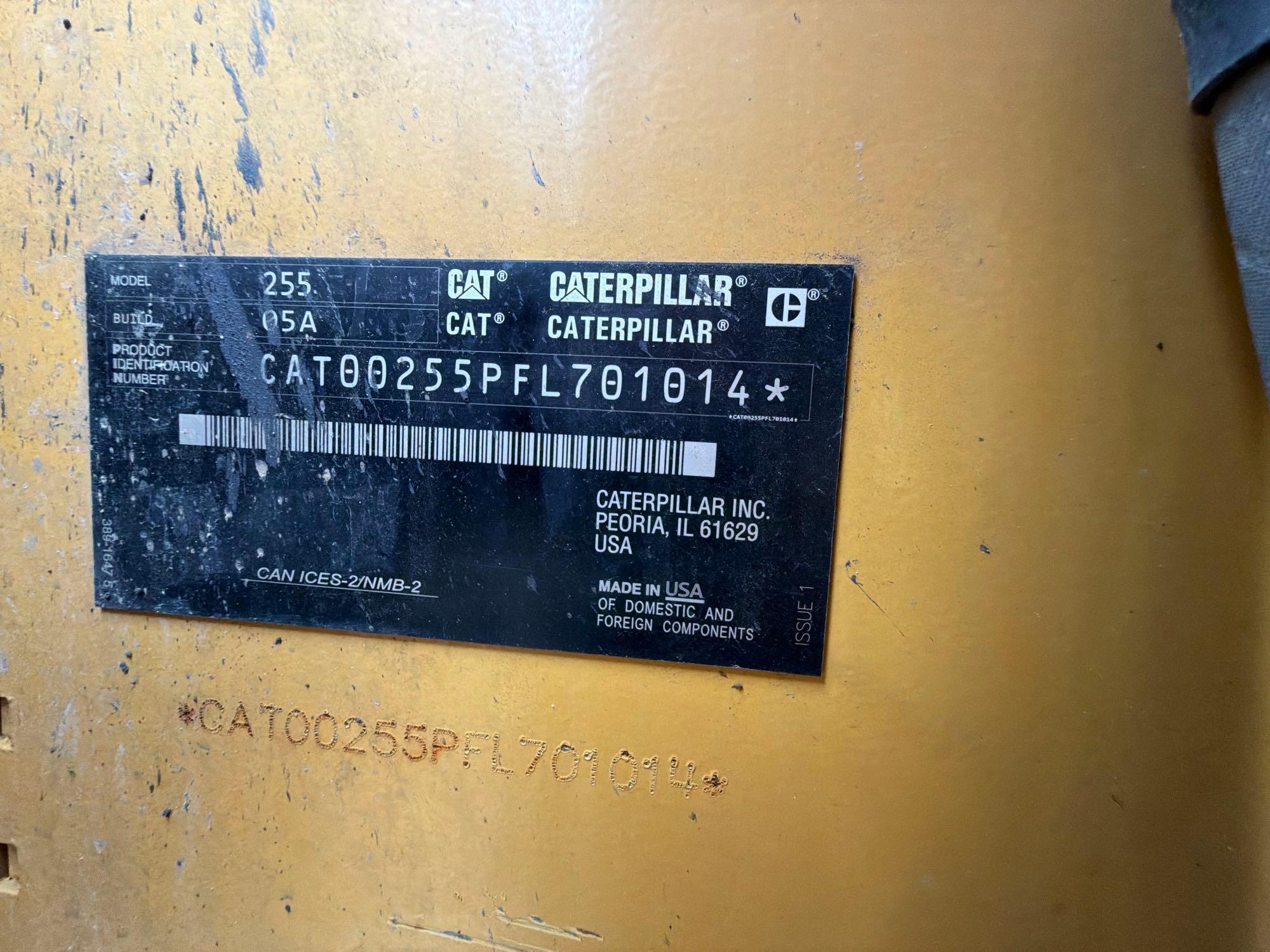 2024 Caterpillar 255