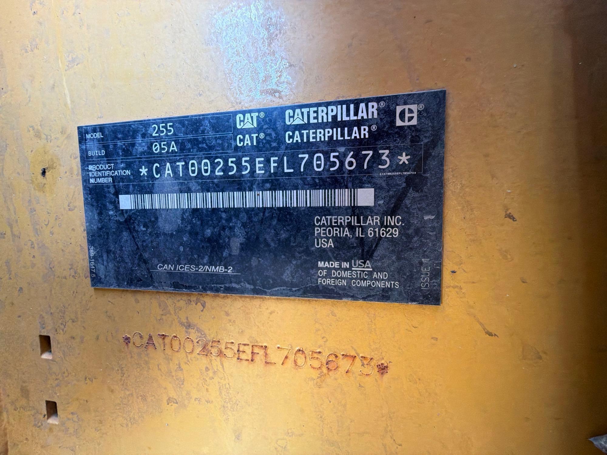 2024 Caterpillar 255