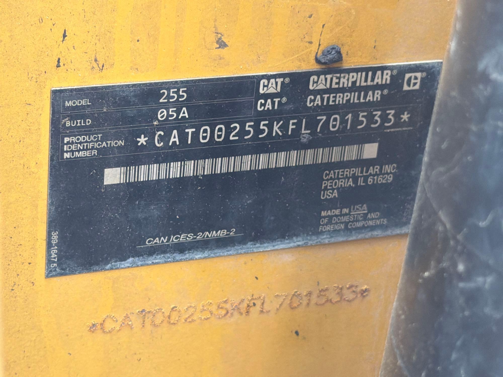 2024 Caterpillar 255