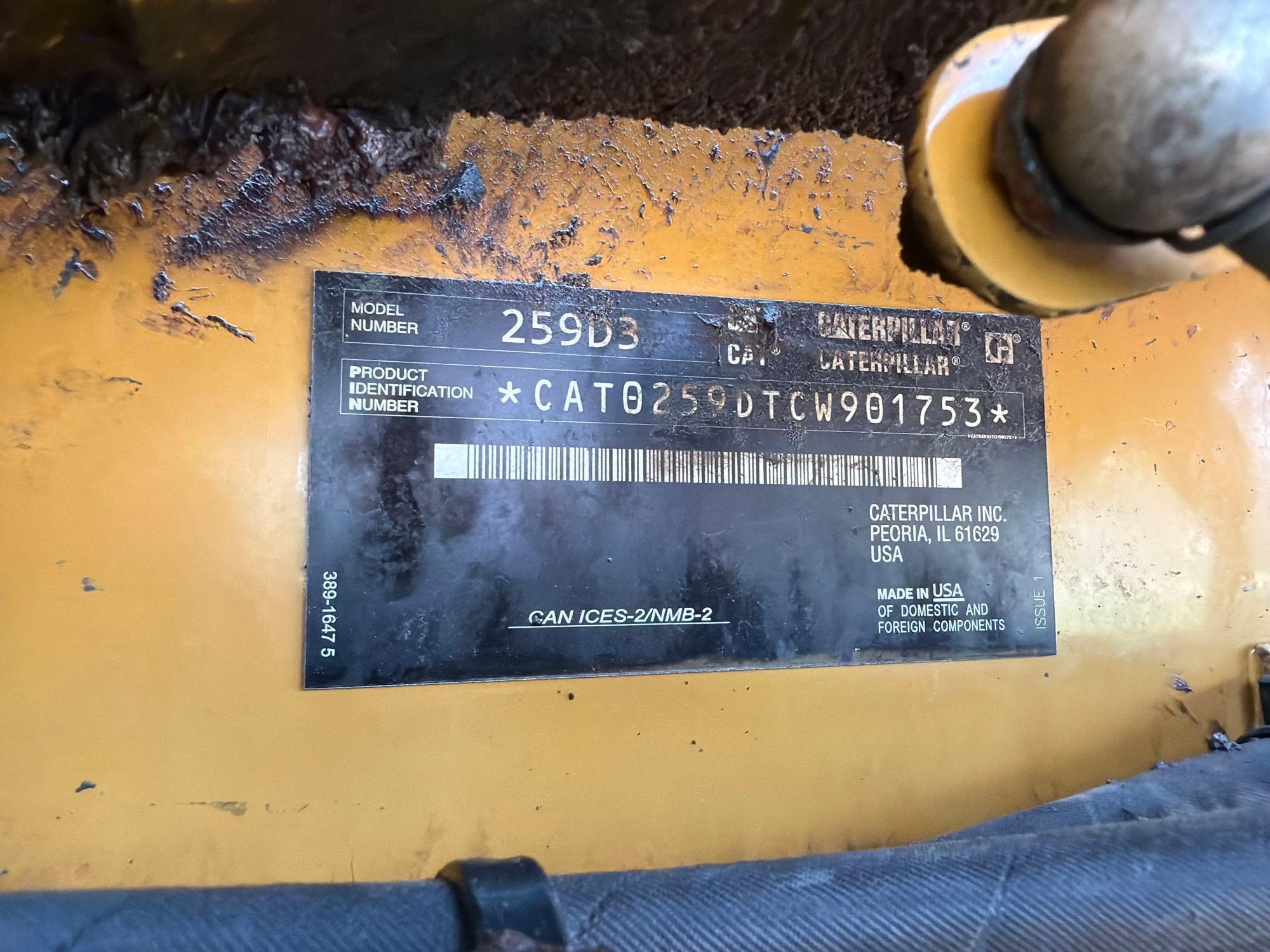 2019 Caterpillar 259D