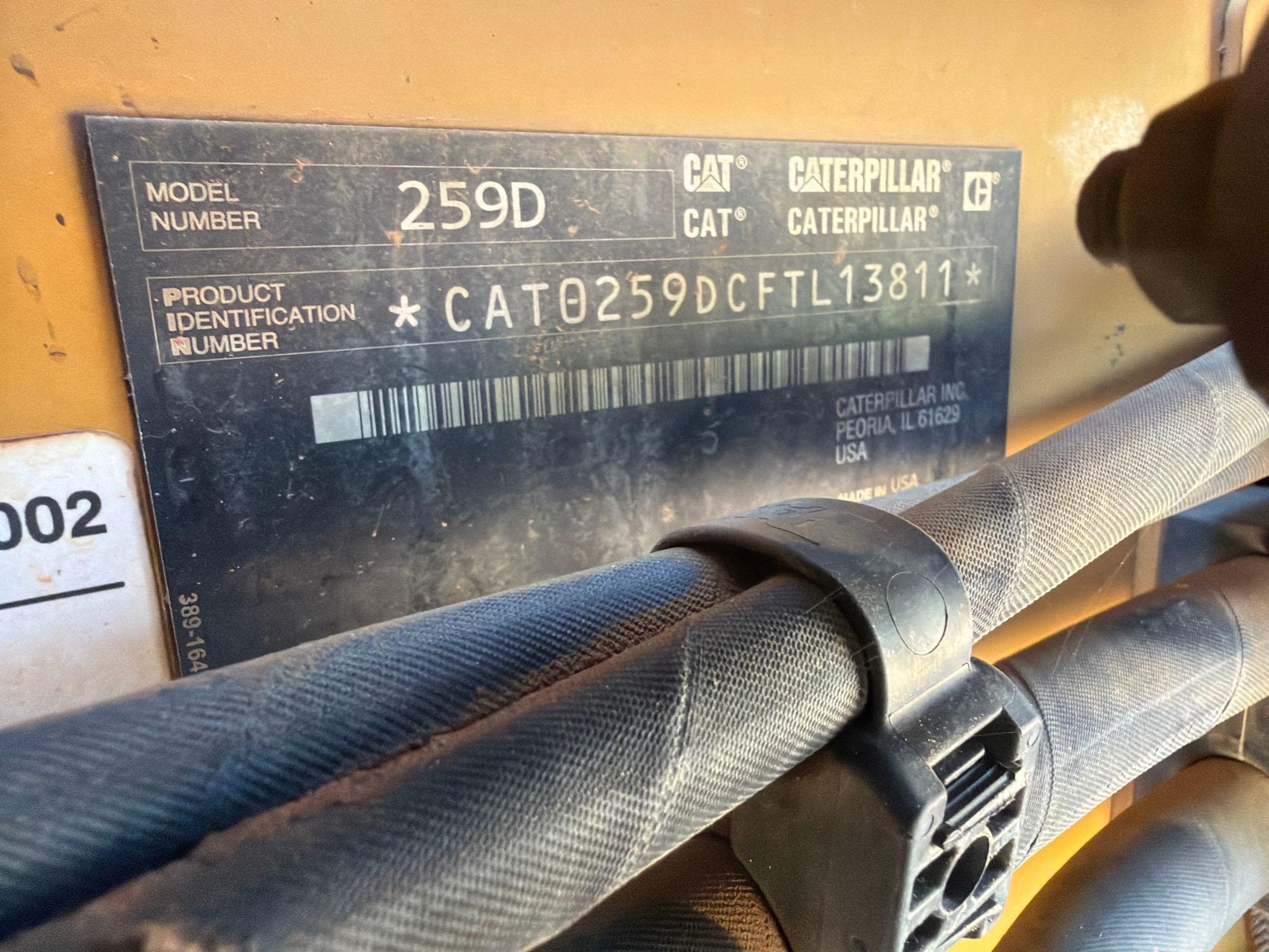 2018 Caterpillar 259D